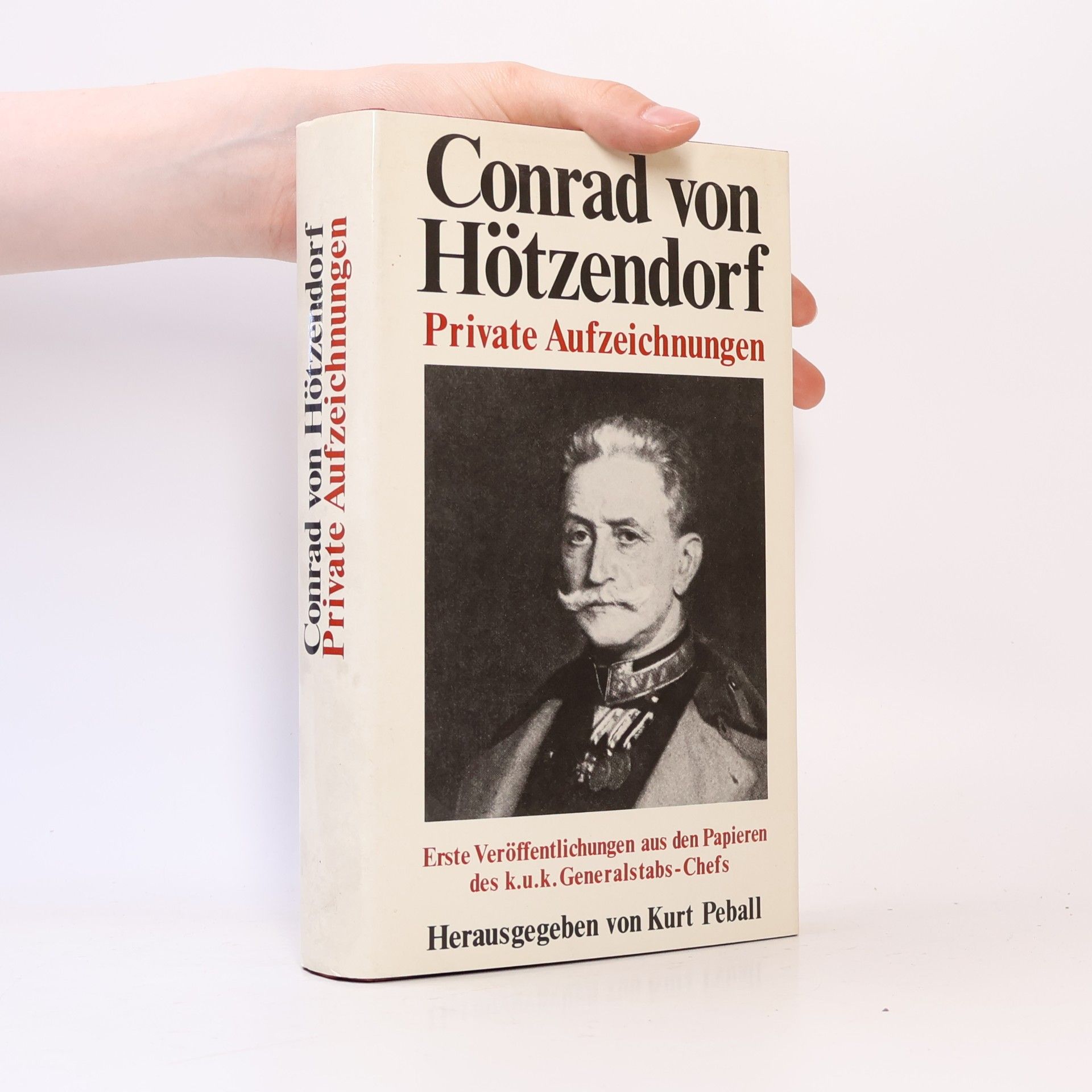 Franz Conrad von Hötzendorf Private Aufzeichnungen