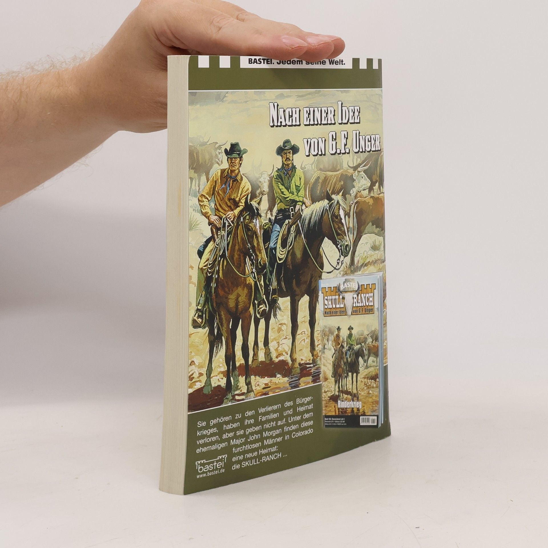 Gert F. Unger G. F. Unger. Seine grössten Western Erfolge. Band 1691