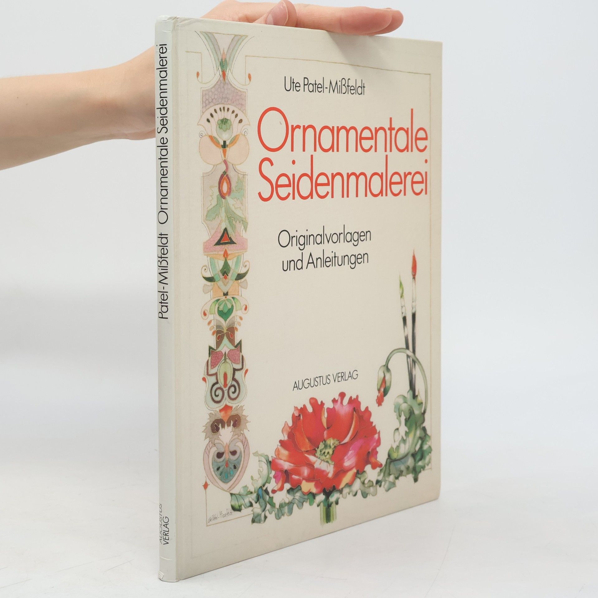 Ornamentale Seidenmalerei
