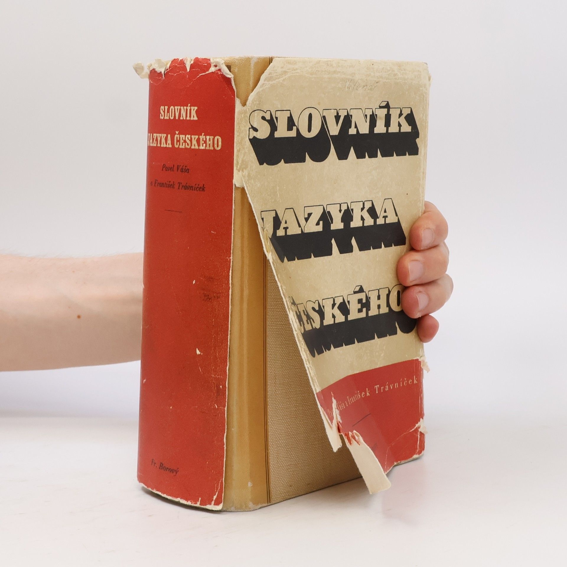 František Trávníček Slovník jazyka českého