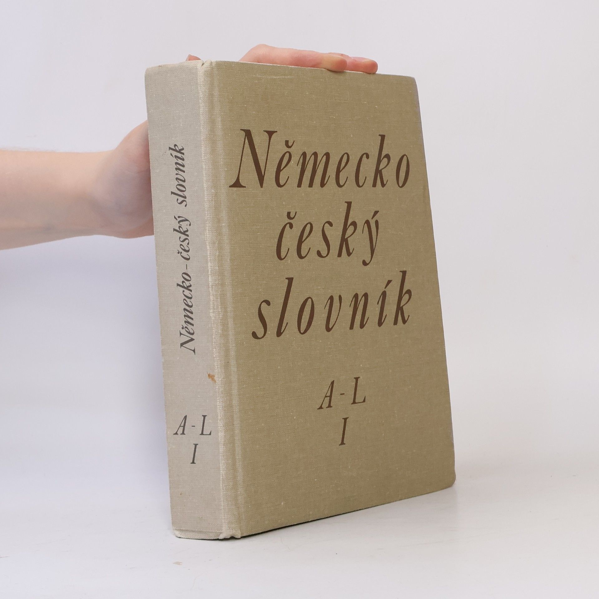 Autorenkollektiv Německo-český slovník I. A-L