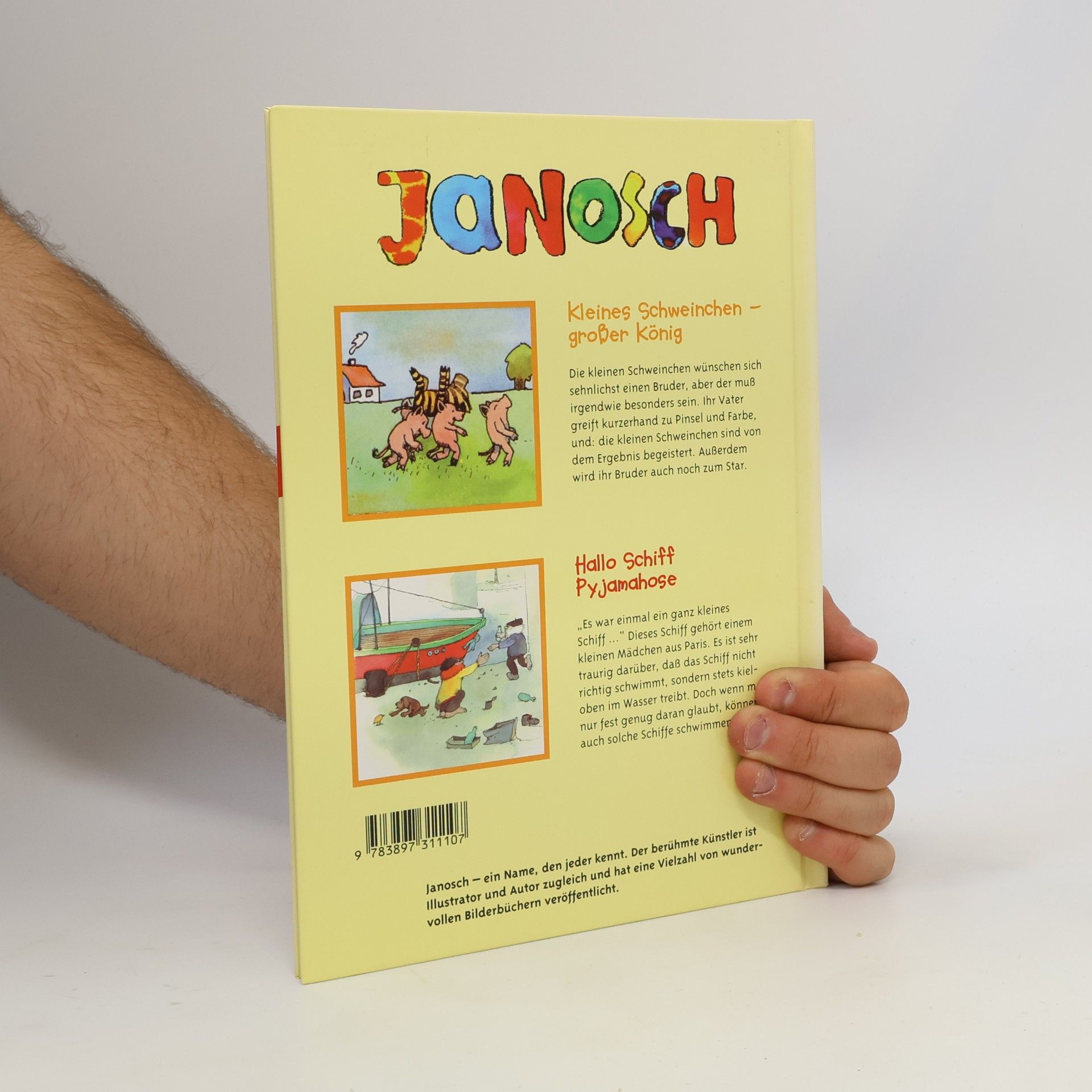 Janosch Kleines Schweinchen - großer König. Hallo Schiff Pyjamahose