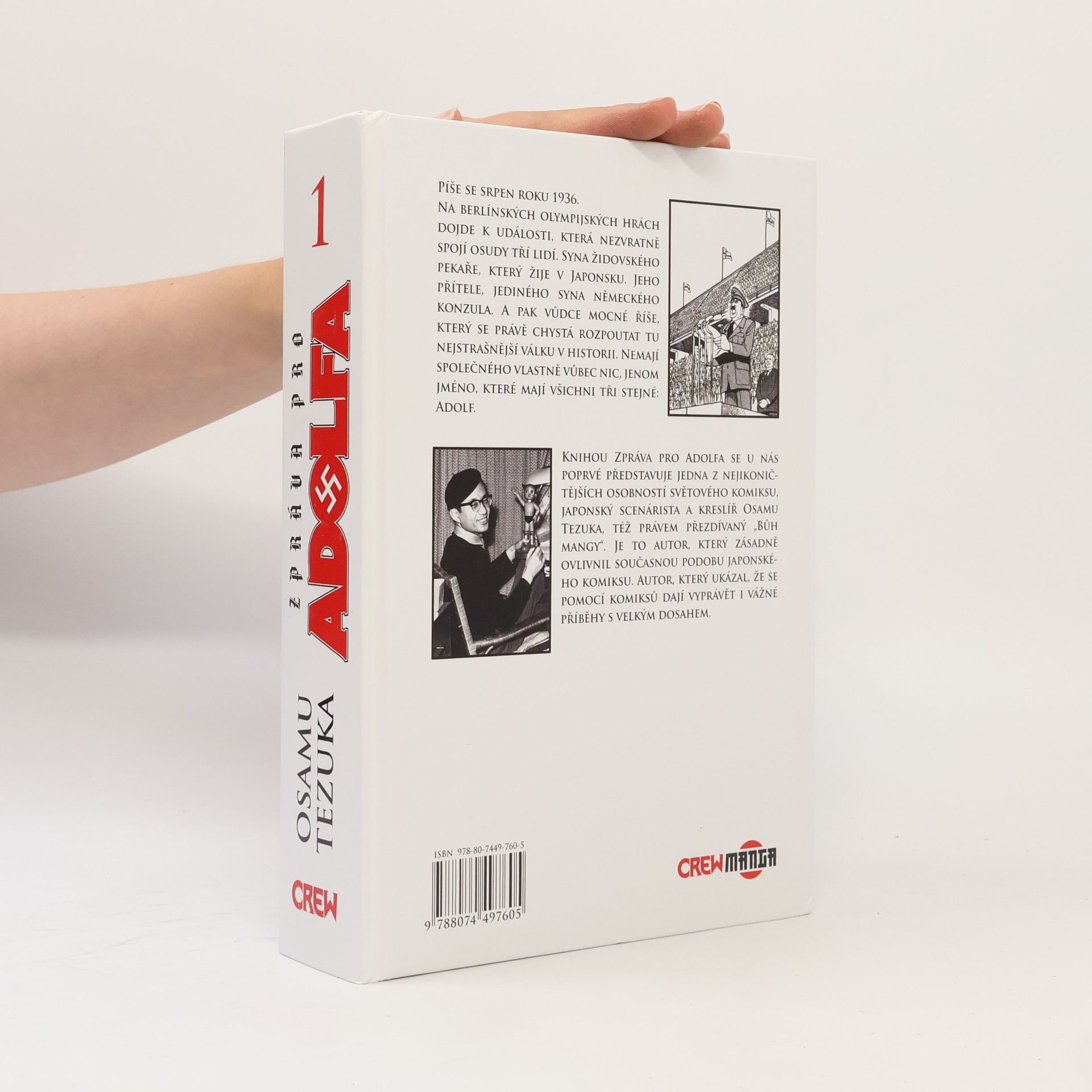 Osamu Tezuka Zpráva pro Adolfa. Kniha první