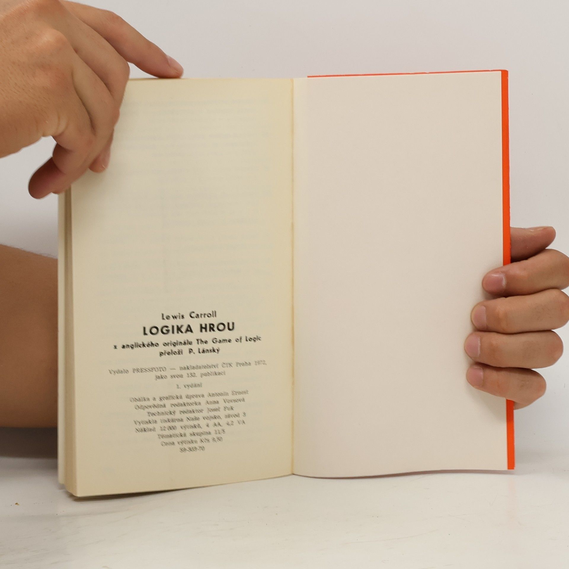 Lewis Carroll Logika hrou