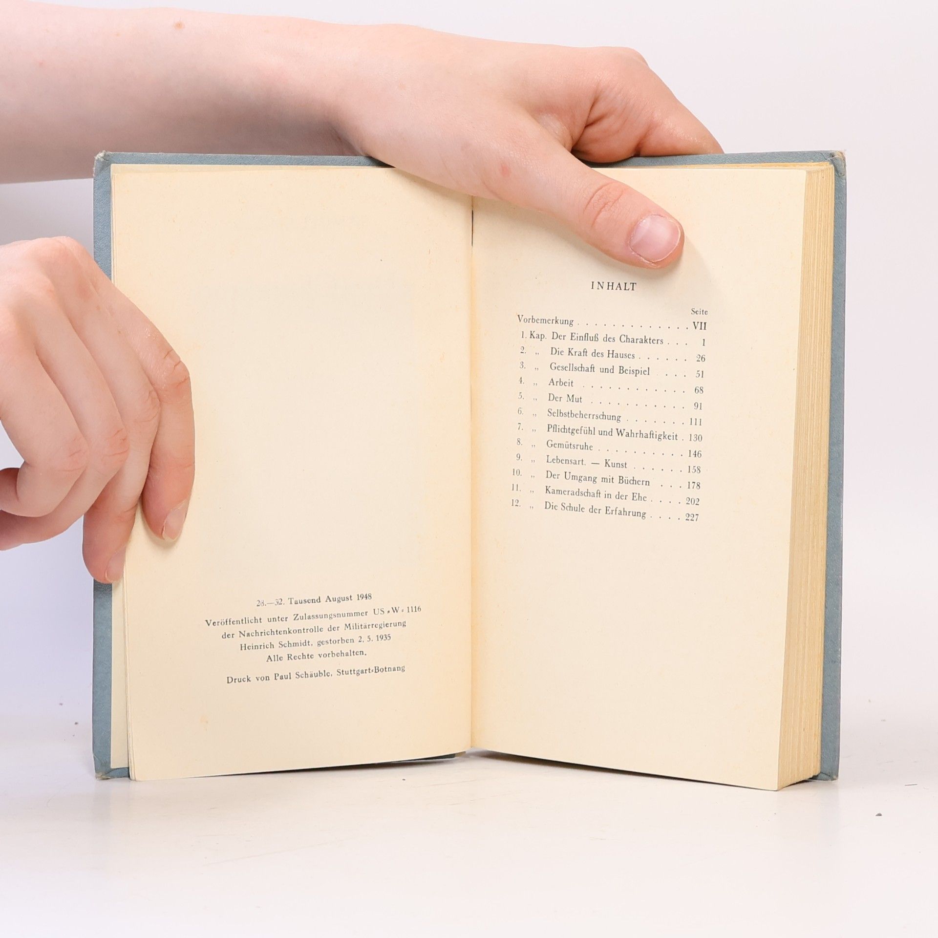 Samuel Smiles Der Charakter