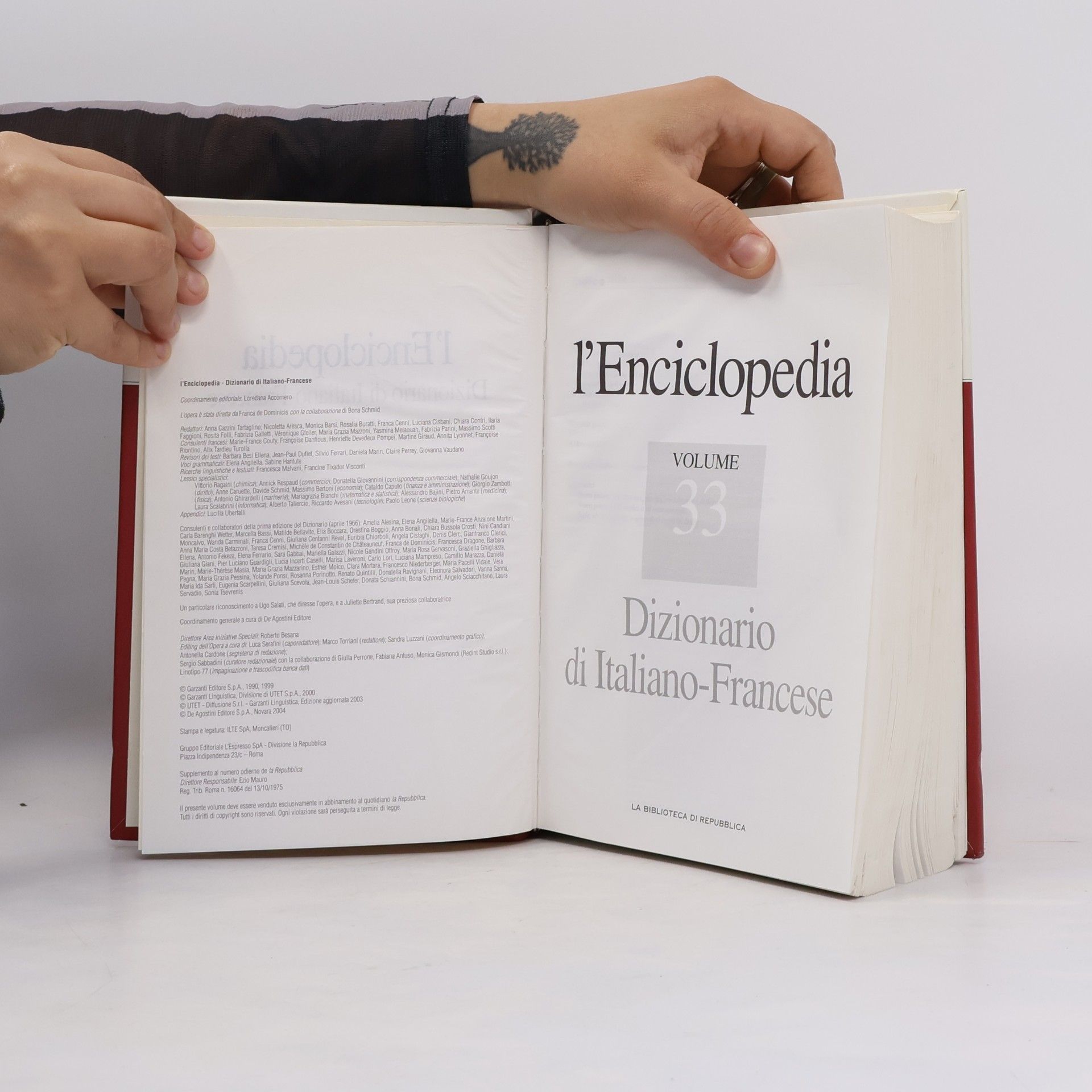 Collectif d'auteurs L'enciclopedia 33