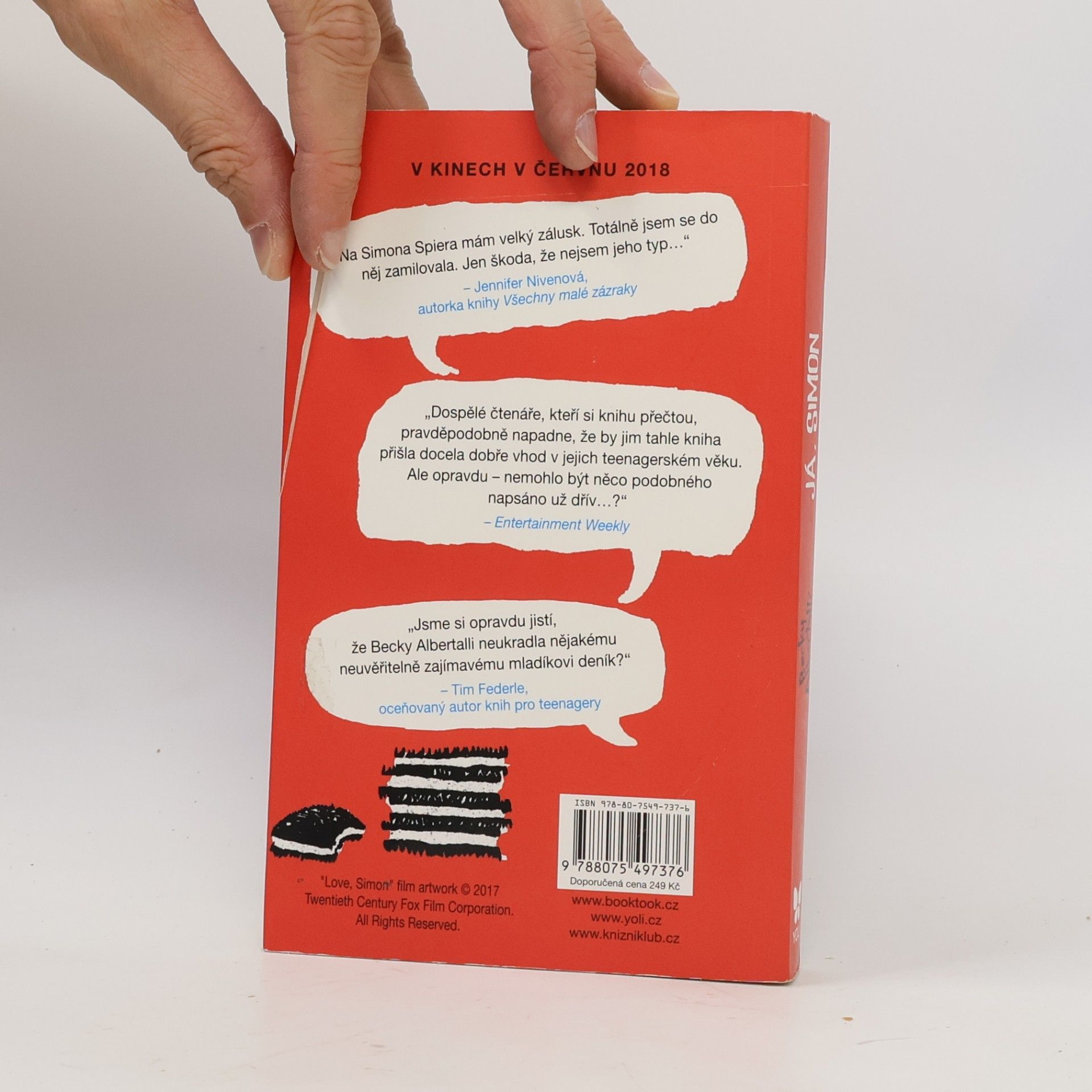 Becky Albertalli Já, Simon