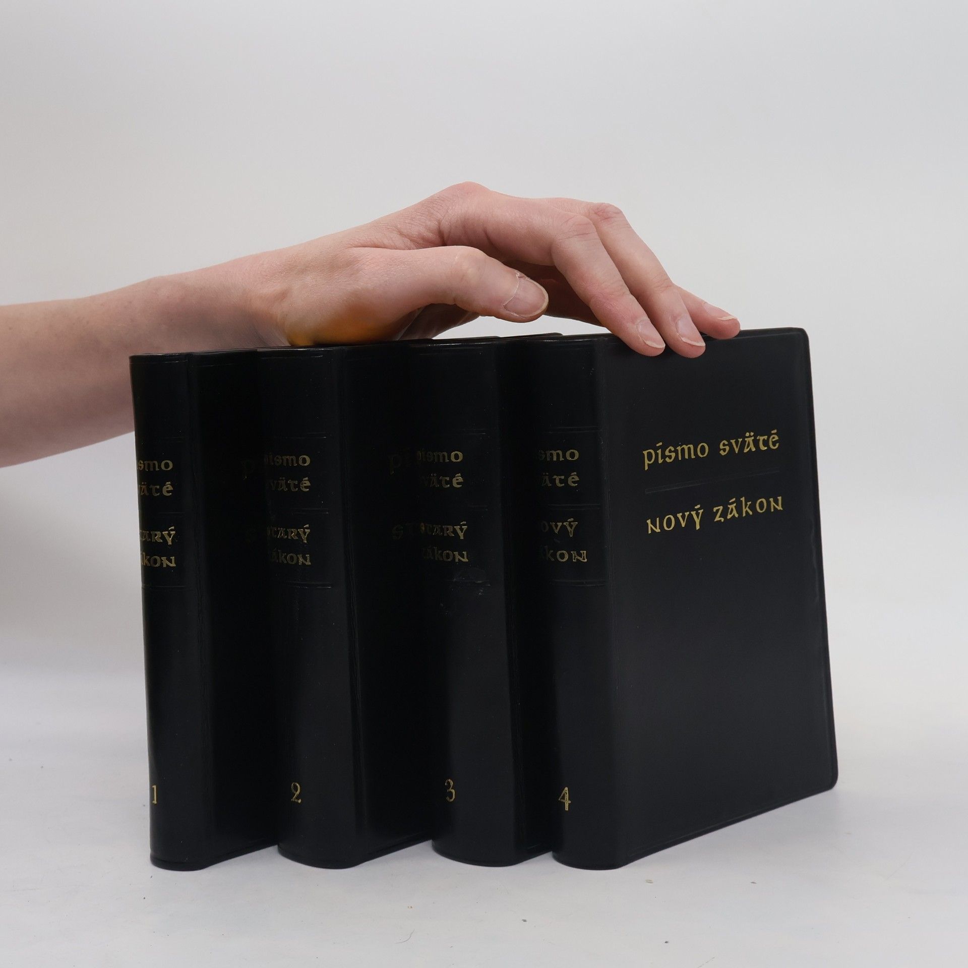 Autorenkollektiv Písmo sväté 1-4. Starý zákon, Nový zákon