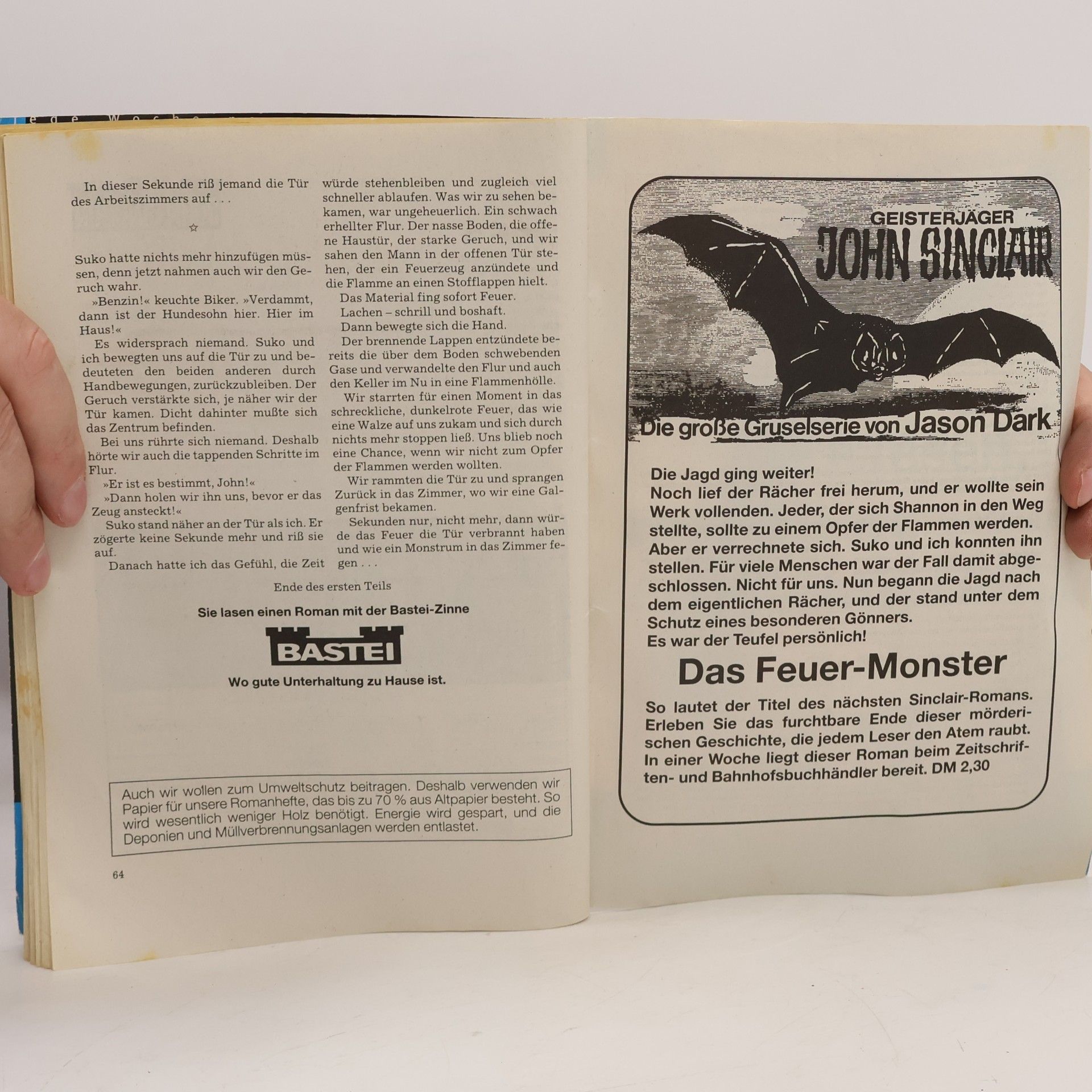 Collectif d'auteurs Geisterjäger John Sinclair: Der Rächer, Band 1041