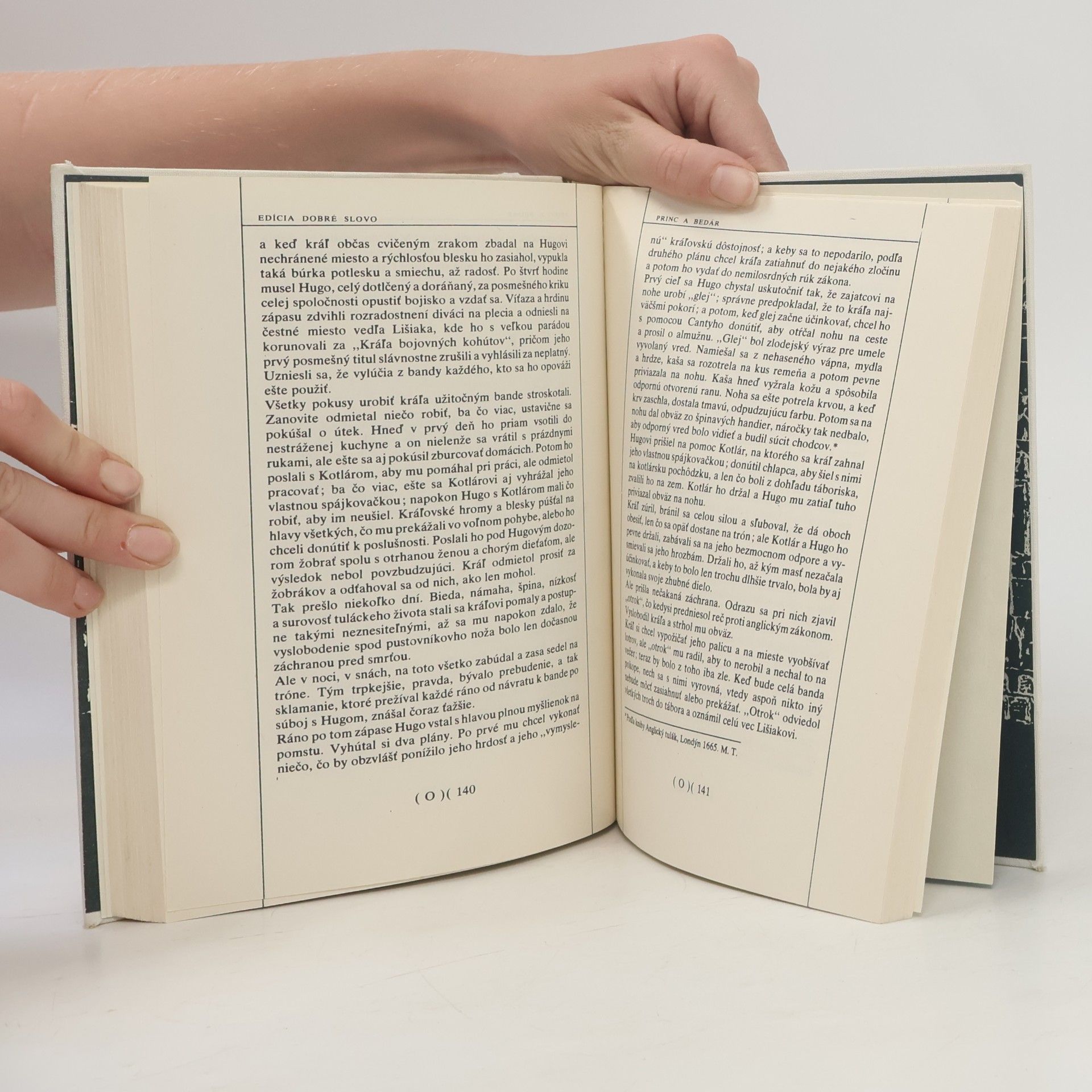Mark Twain Princ a bedár