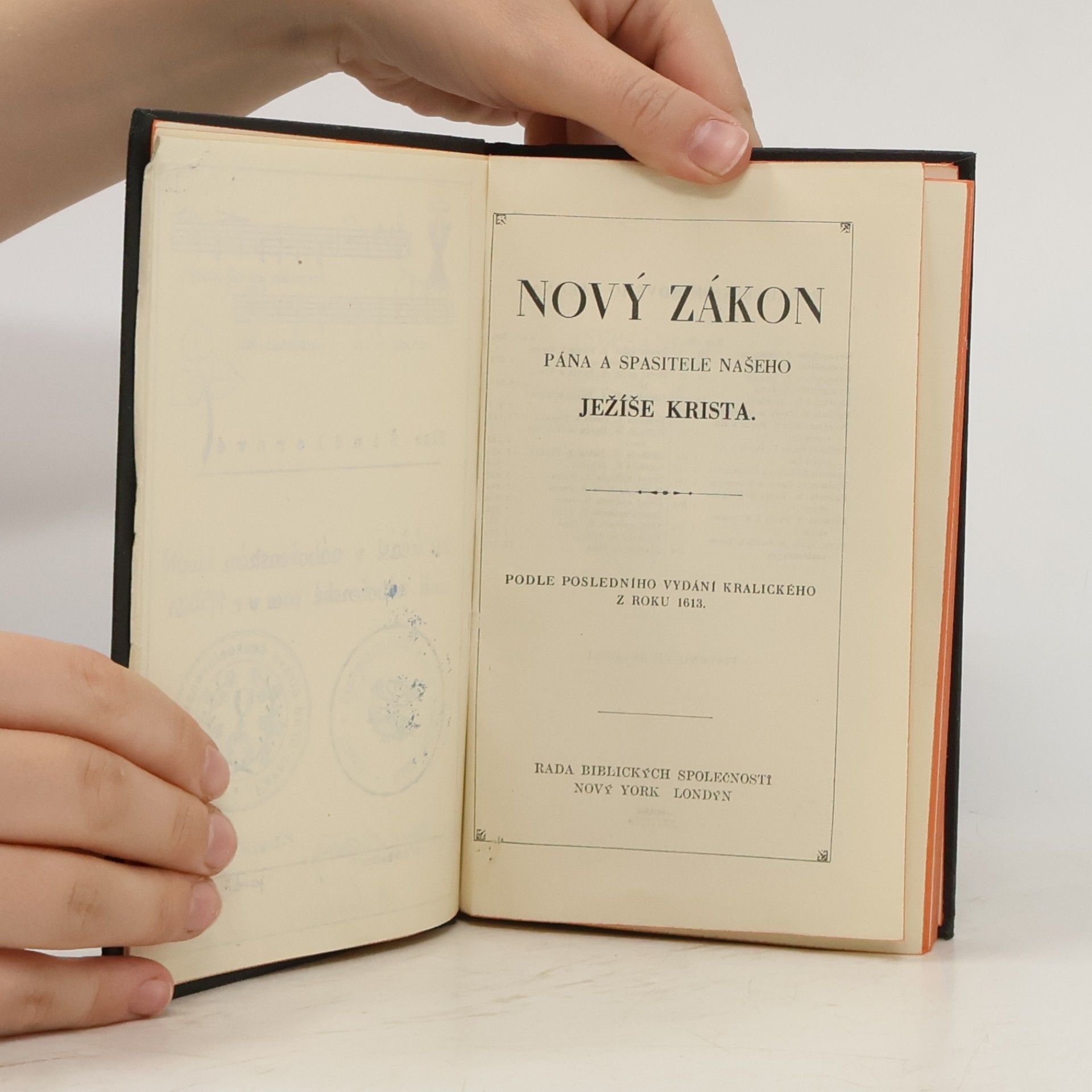 Collectif d'auteurs Nový zákon Pána a Spasitele našeho Ježíše Krista