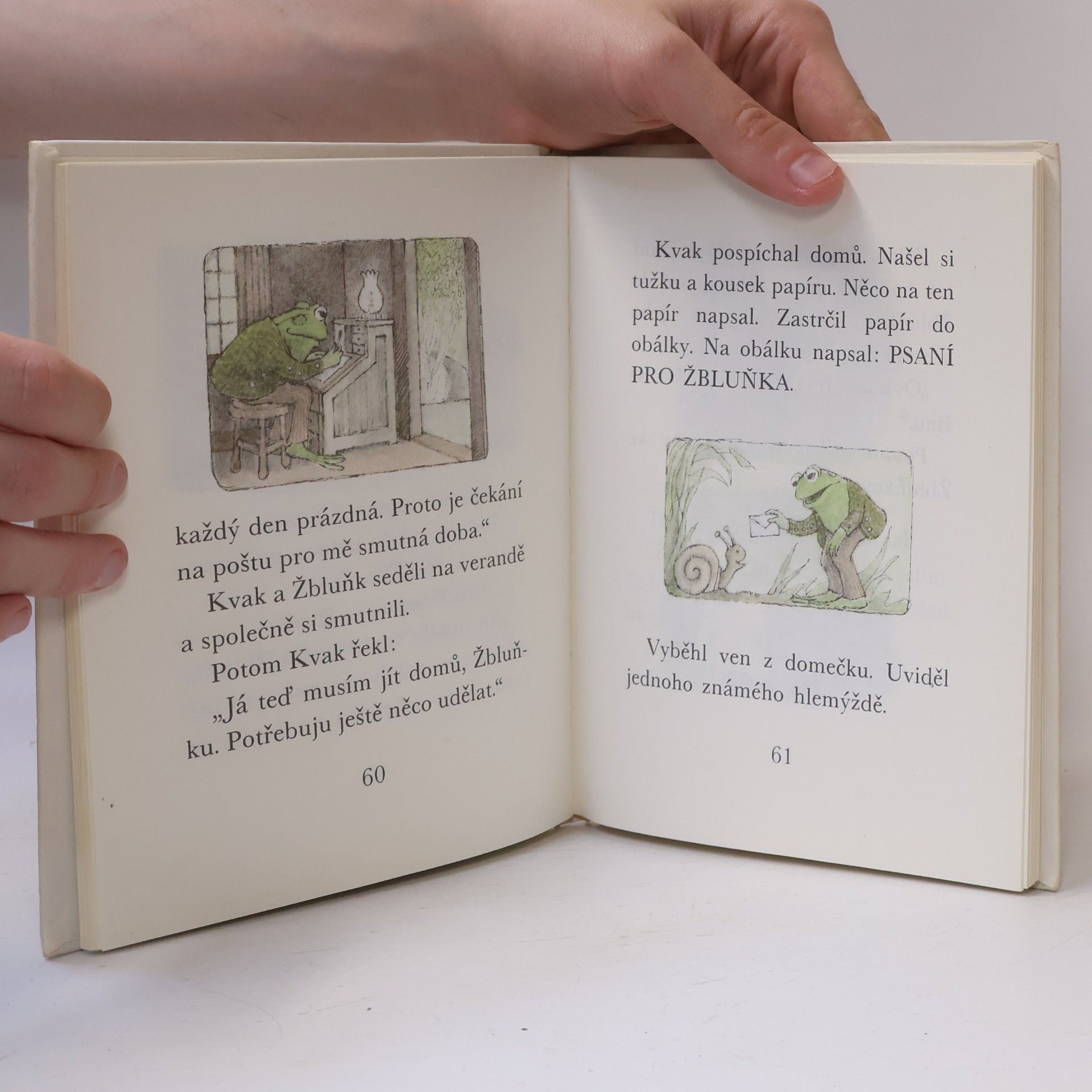 Arnold Lobel Kvak a Žbluňk jsou kamarádi