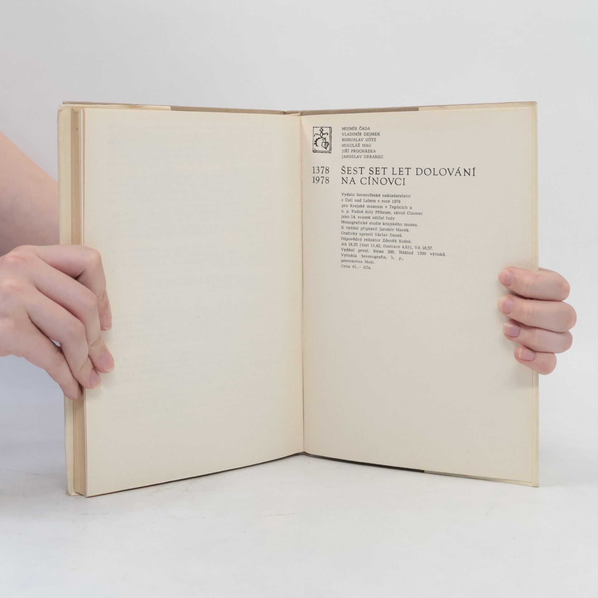 Collectif d'auteurs Šest set let dolování na Cínovci
