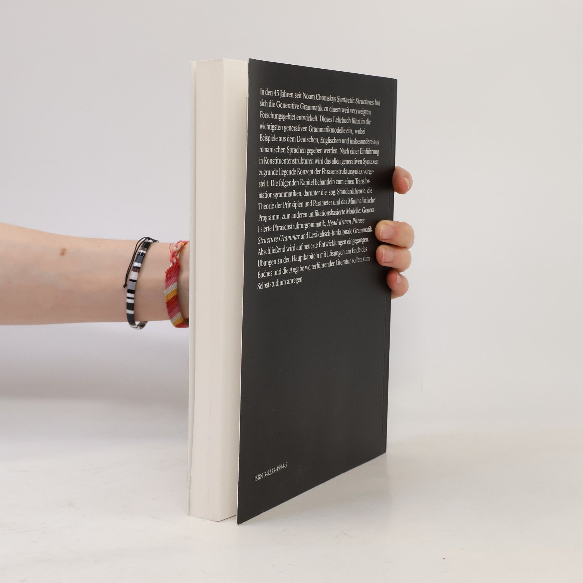 Ursula Klenk Narr Studienbücher: Generative Syntax