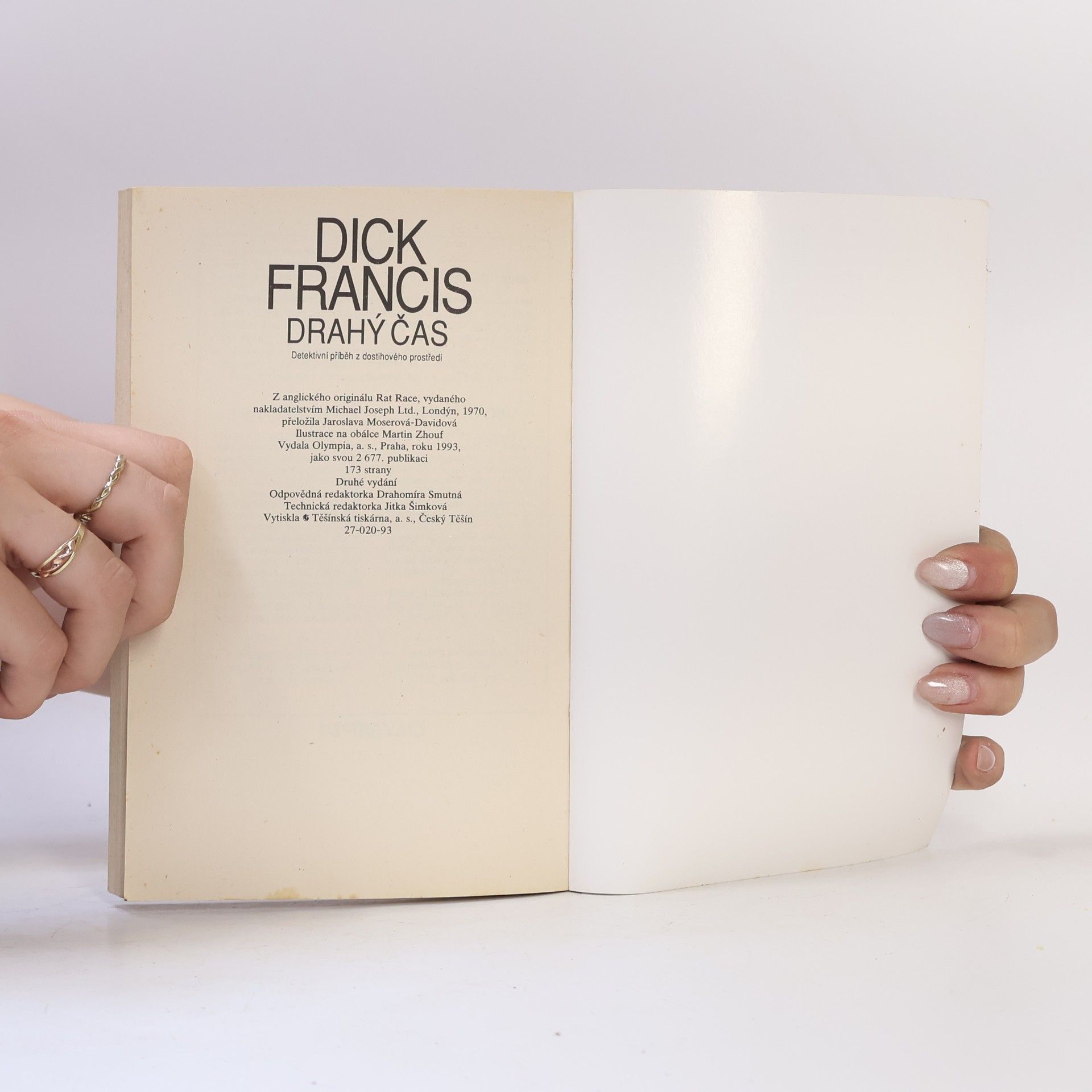 Dick Francis Drahý čas