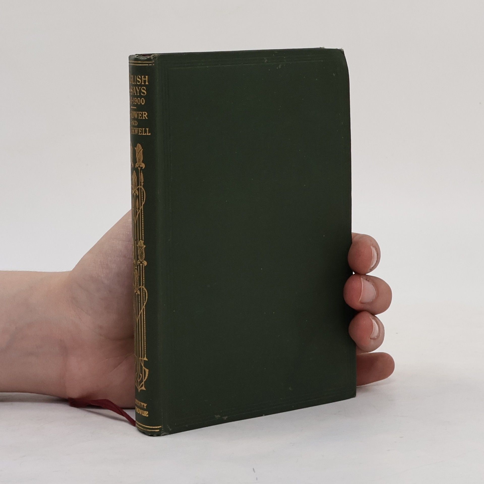Stanley V. Makower A Book of English Essays (1600-1900)