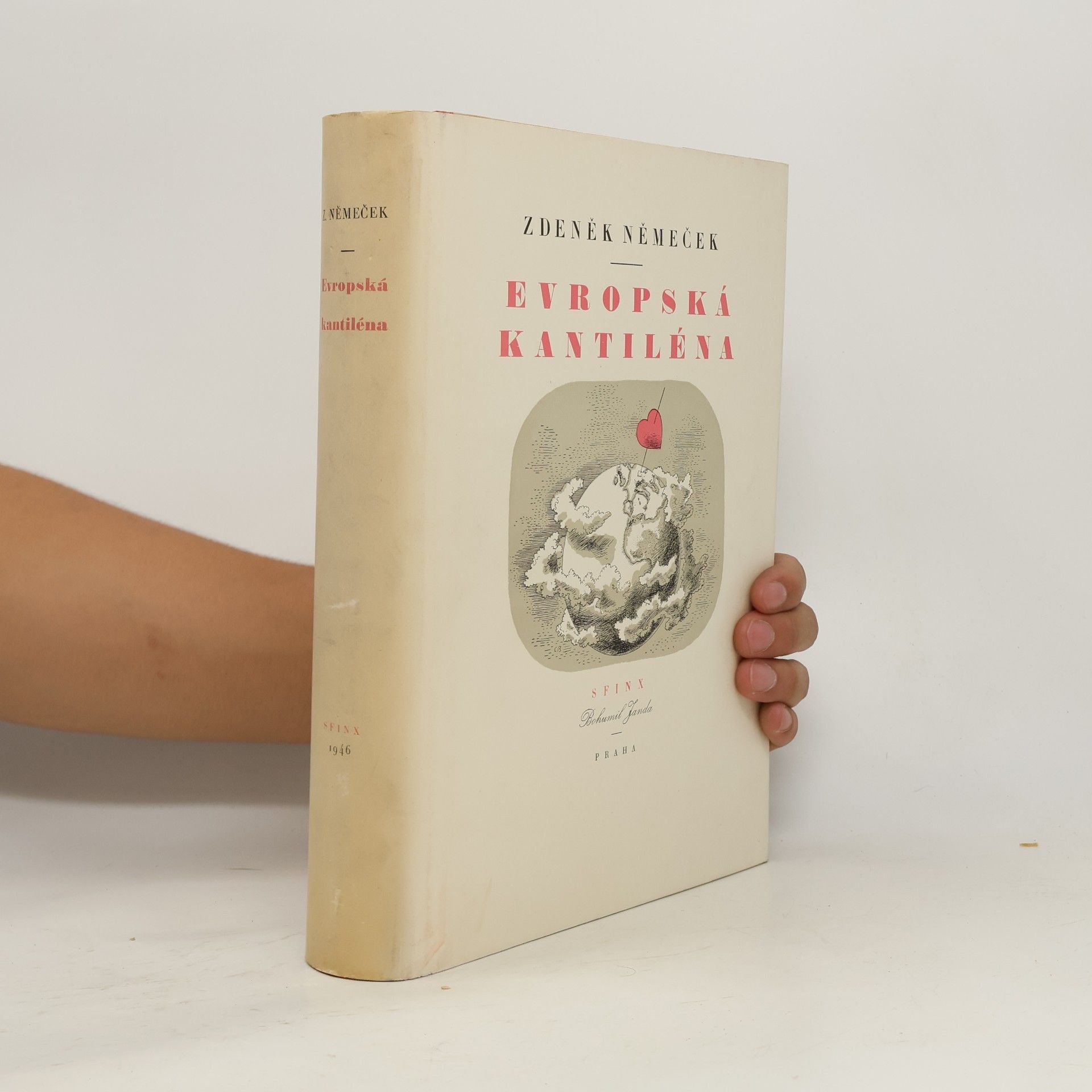 Evropská kantiléna (A4, Oppl, 440 s., 16 kamenorytin kolor. bar. lit., 10 perokreseb C. Bouda)