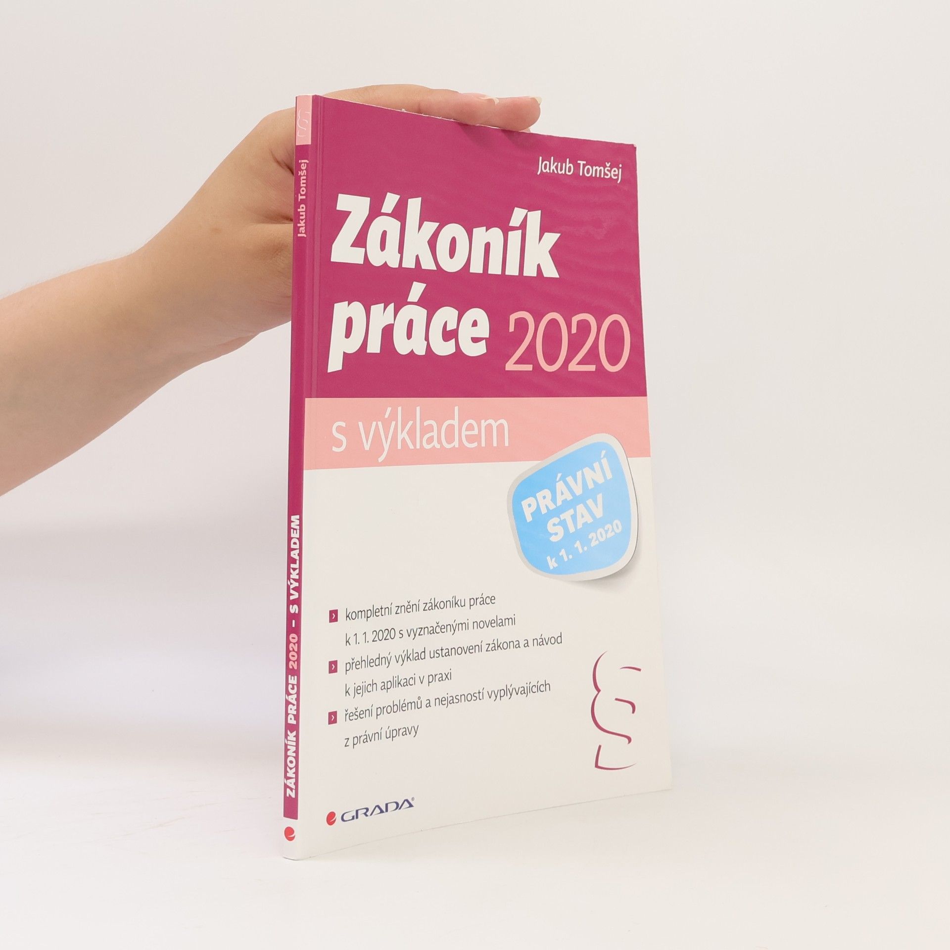 Jakub Tomšej Zákoník práce 2020 - s výkladem