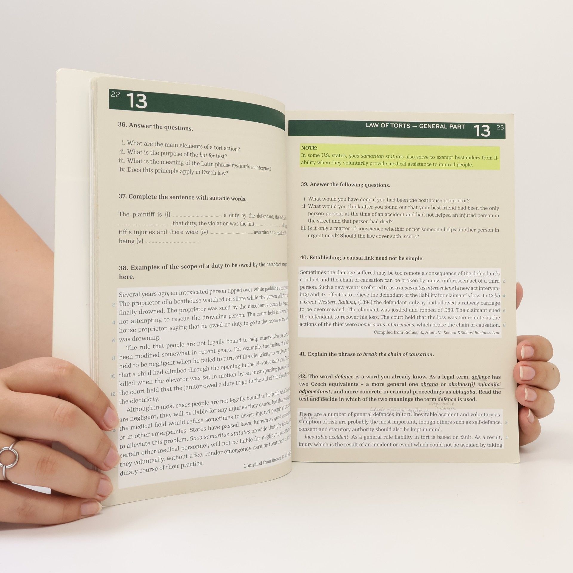 Marta Chromá New introduction to legal English : revised edition (2. díl)