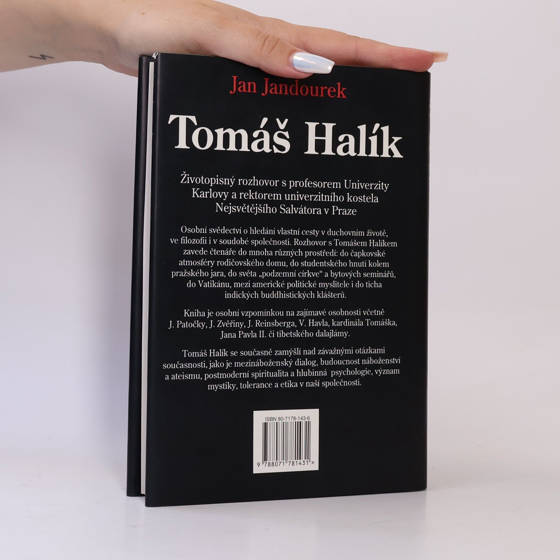 Tomáš Halík Tomáš Halík. Ptal jsem se cest