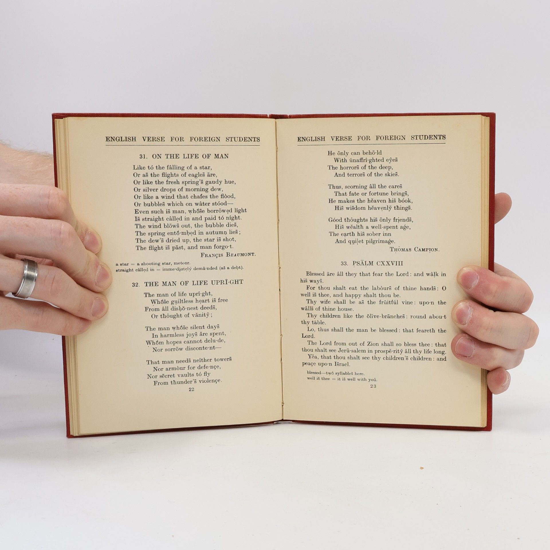 Simeon Potter English Verse for Foreign Students