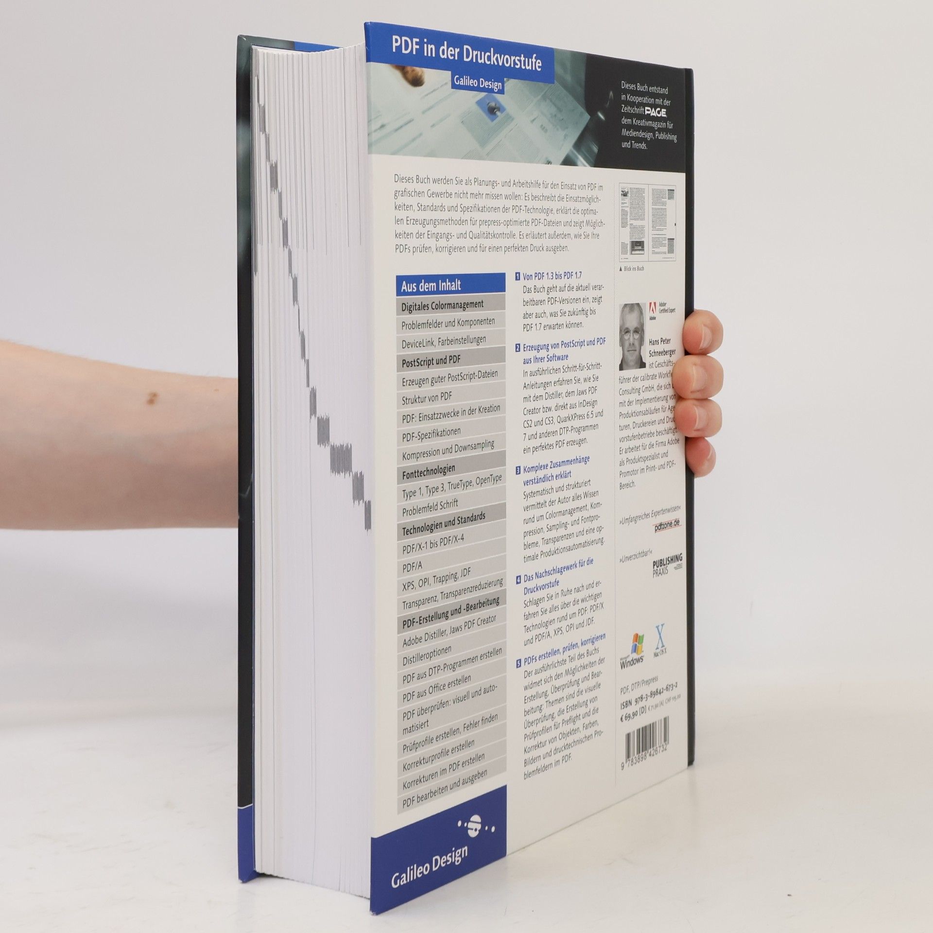 Hans Peter Schneeberger PDF in der Druckvorstufe