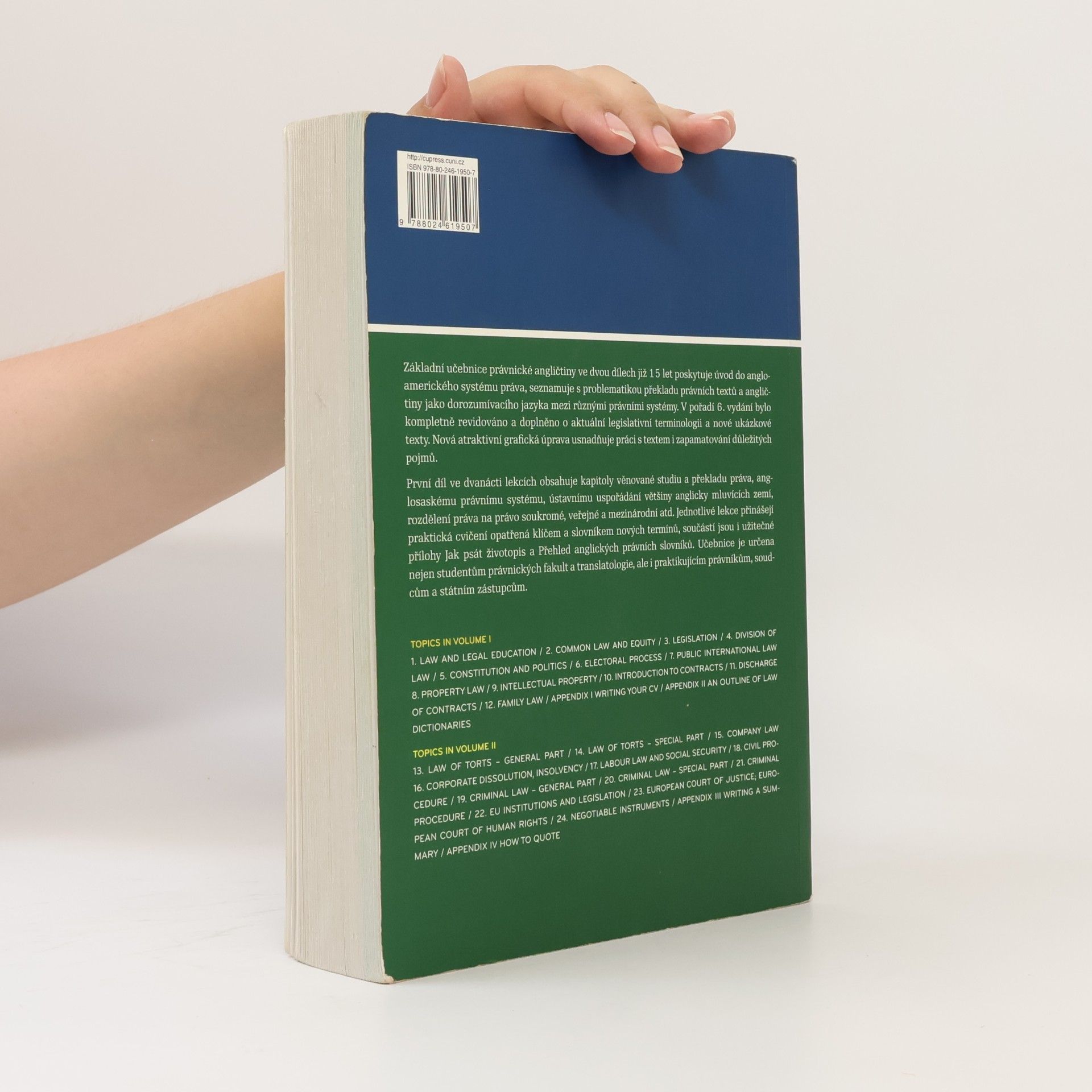 Marta Chromá New introduction to legal English. Revised edition. Volume I
