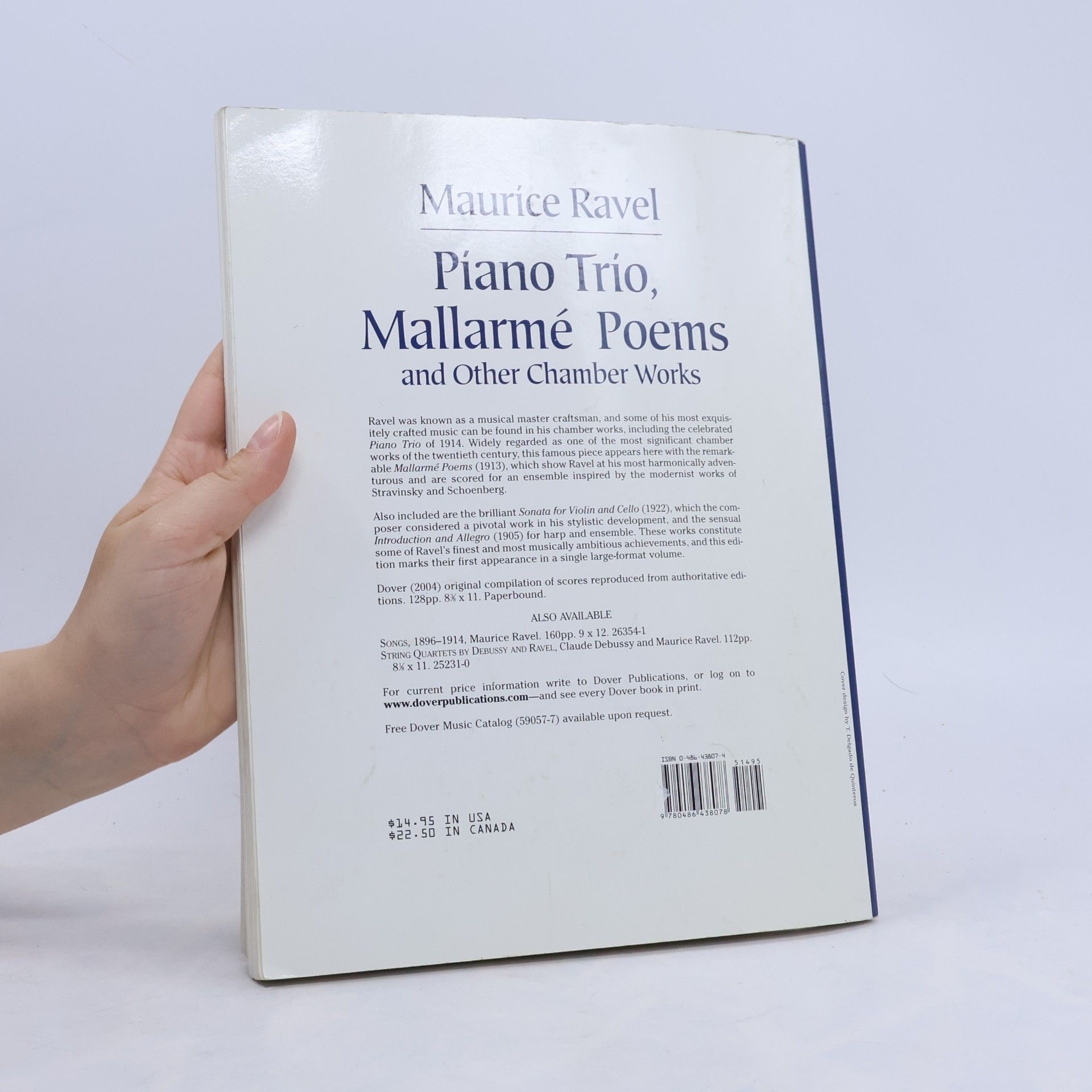 Maurice Ravel Piano Trio, Mallarmé Poems and Other Chamber Works