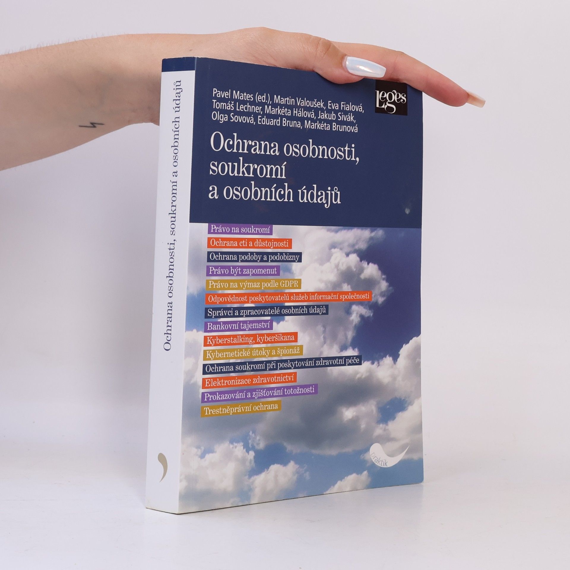 Various authors Ochrana osobnosti, soukromí a osobních údajů