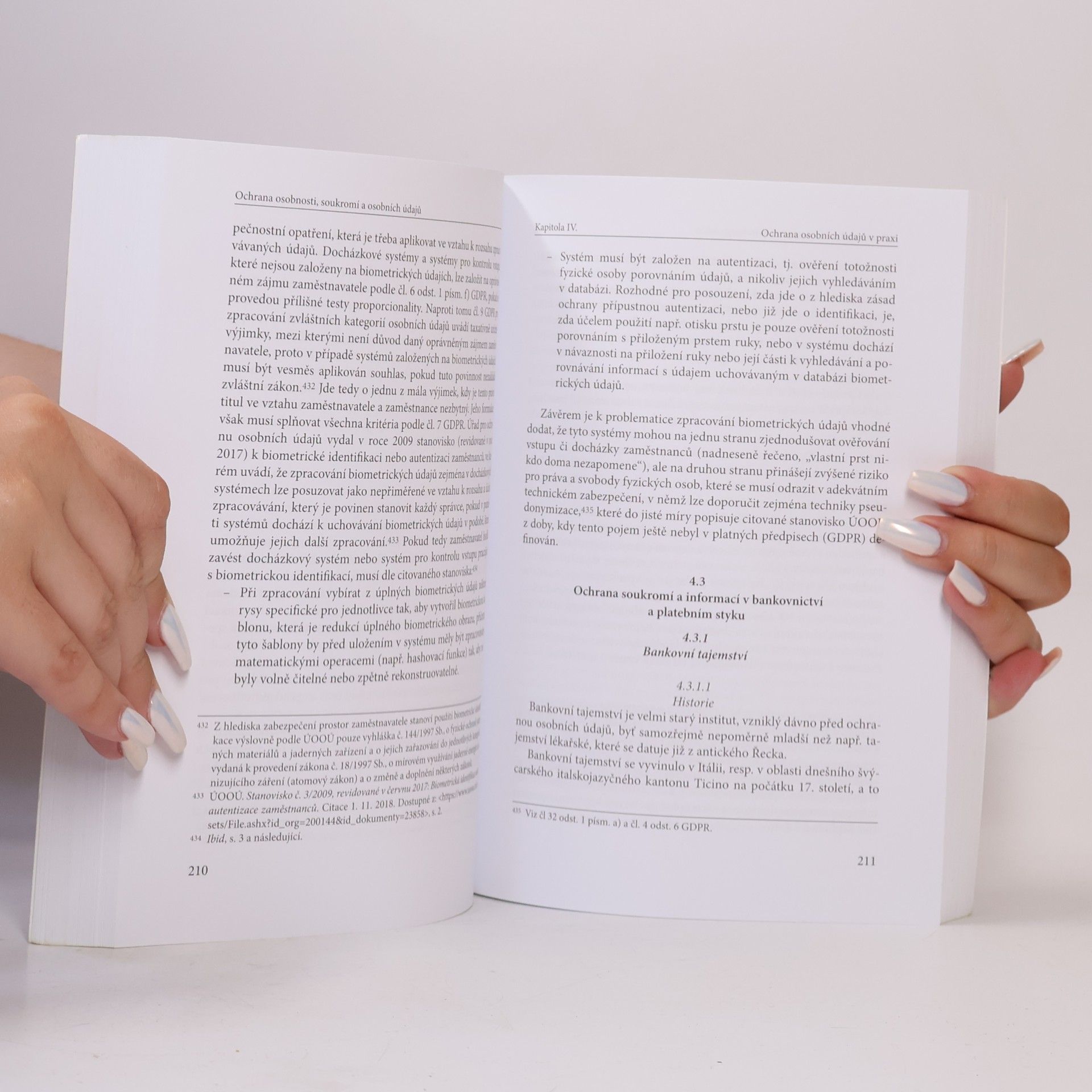 Various authors Ochrana osobnosti, soukromí a osobních údajů
