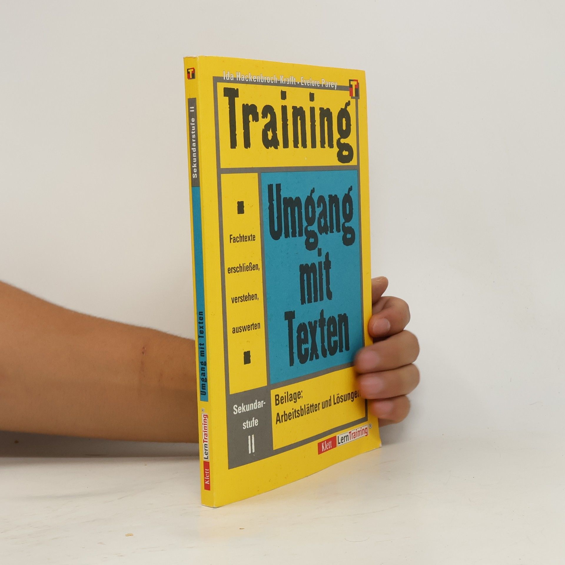 Ida Hackenbroch Krafft Training Umgang mit Texten