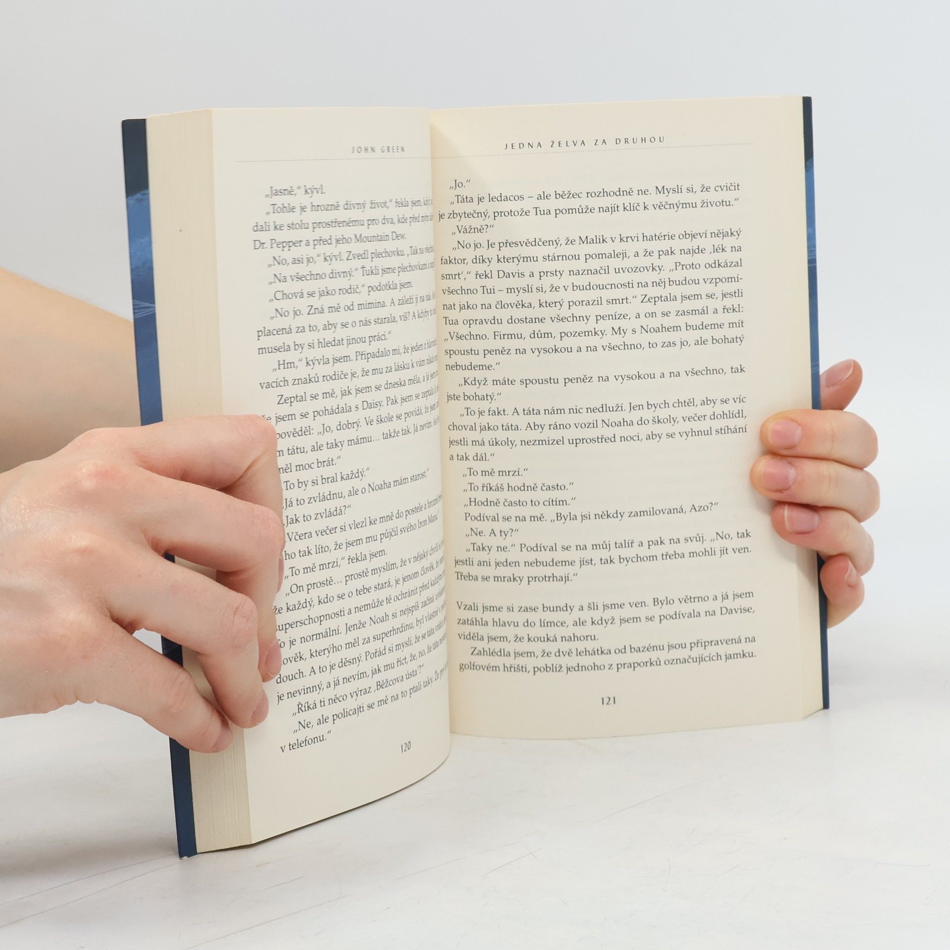 John Green Jedna želva za druhou