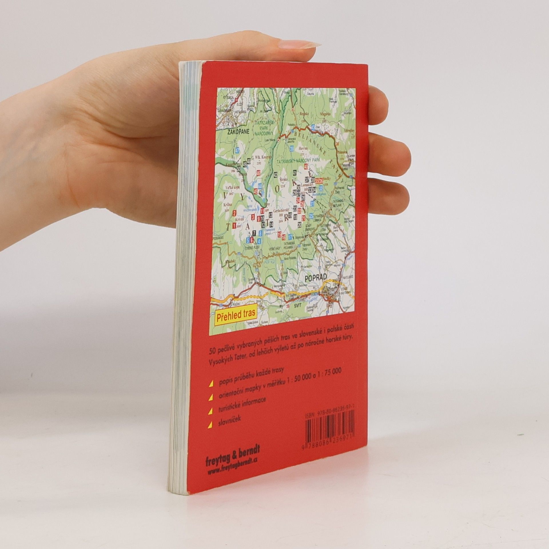 Stanislav Samuhel Vysoké Tatry : 50 vybraných turistických tras ve Vysokých Tatrách