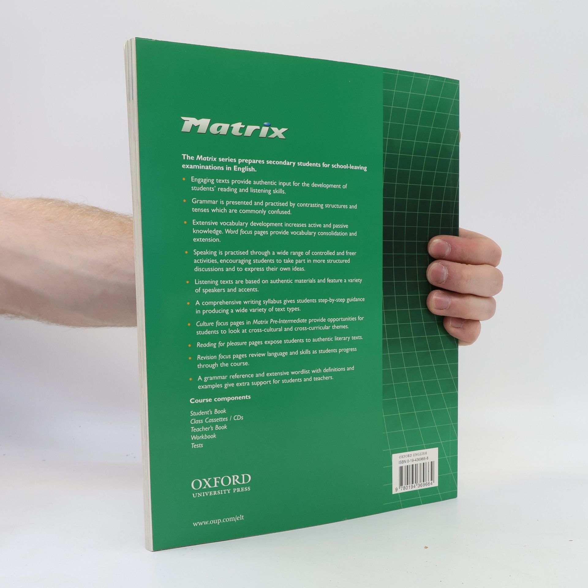 Kathy Gude Matrix. Pre-intermediate Student's book.