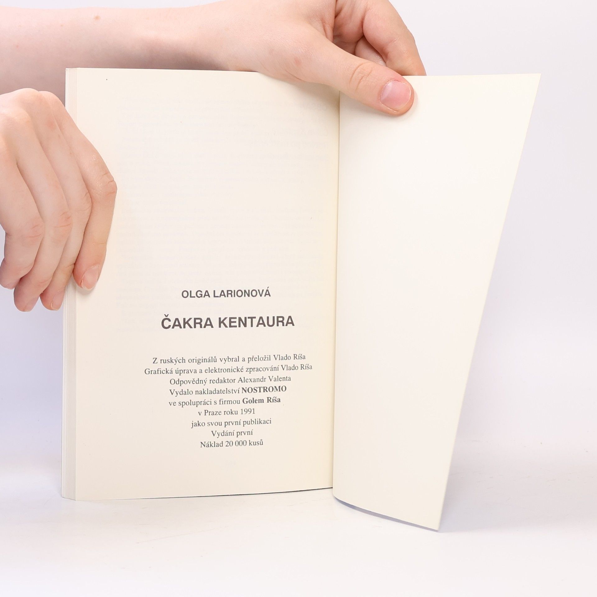 Olga Nikolajevna Larionova Čakra Kentaura