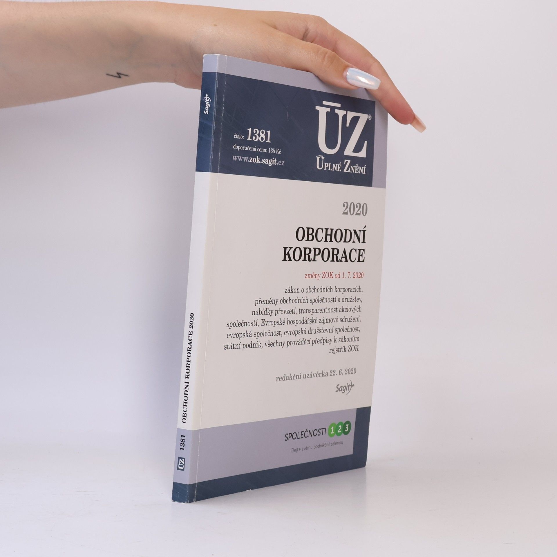 Various authors ÚZ 1381 Obchodní korporace 2020