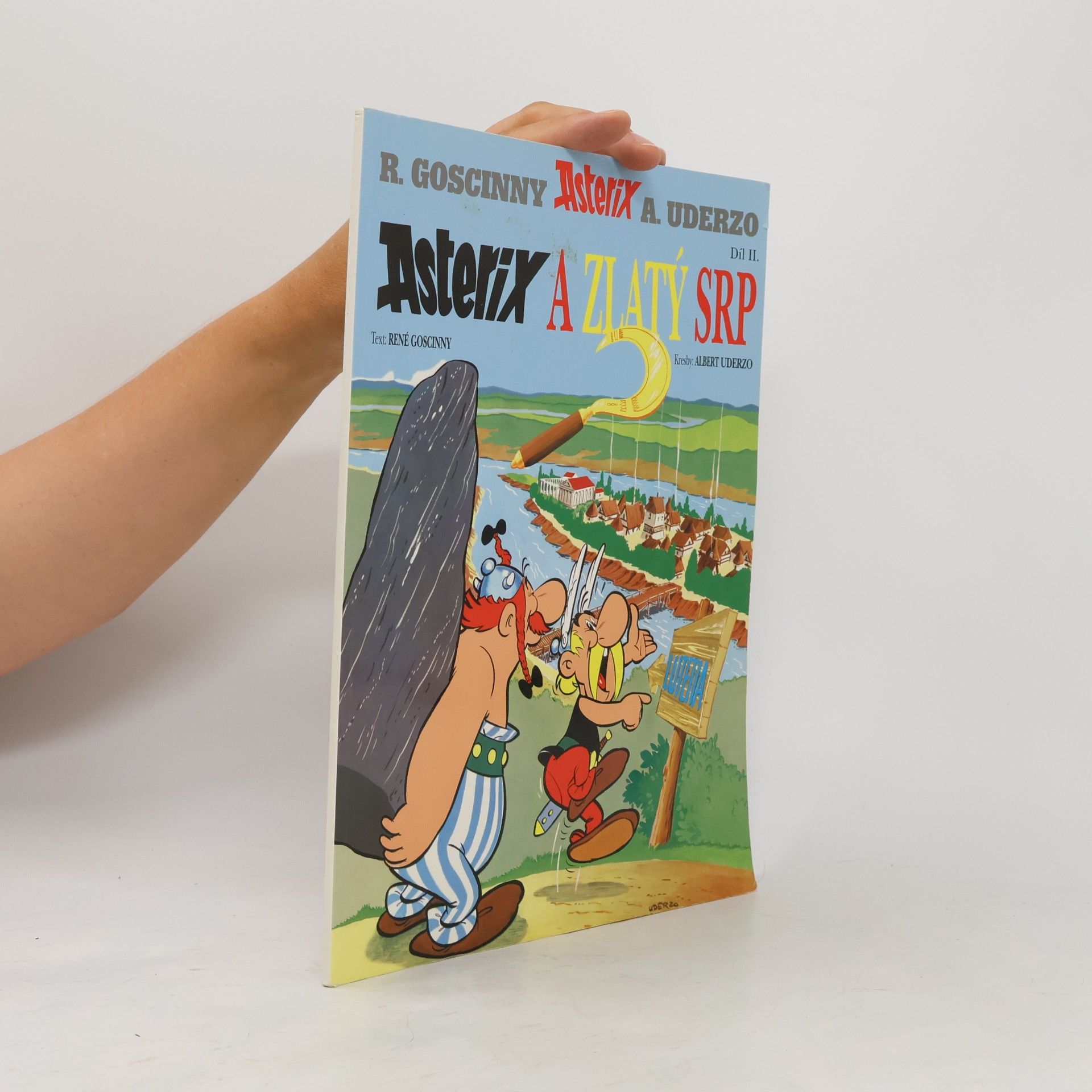René Goscinny Asterix a zlatý srp