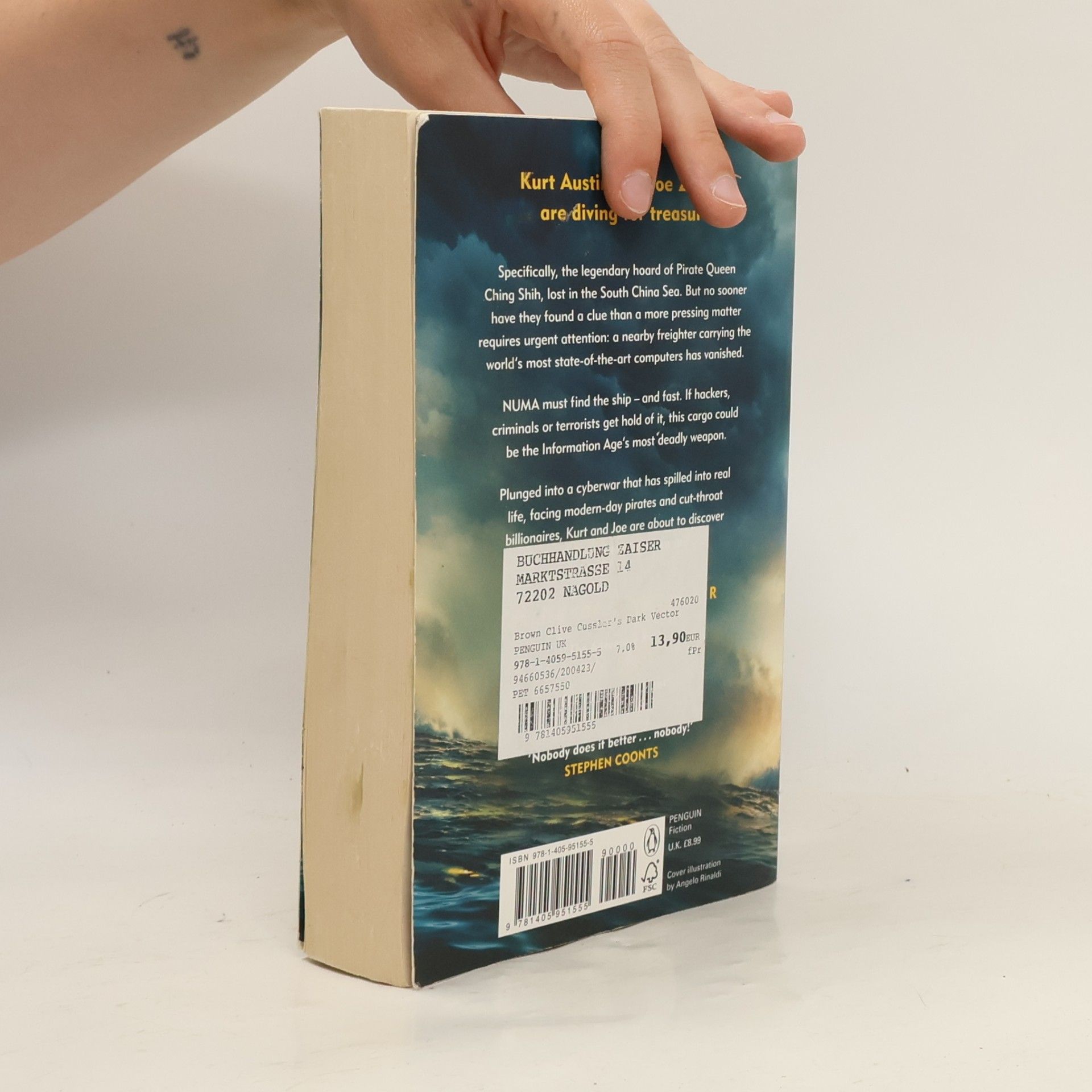 Graham Brown Clive Cussler's Dark Vector