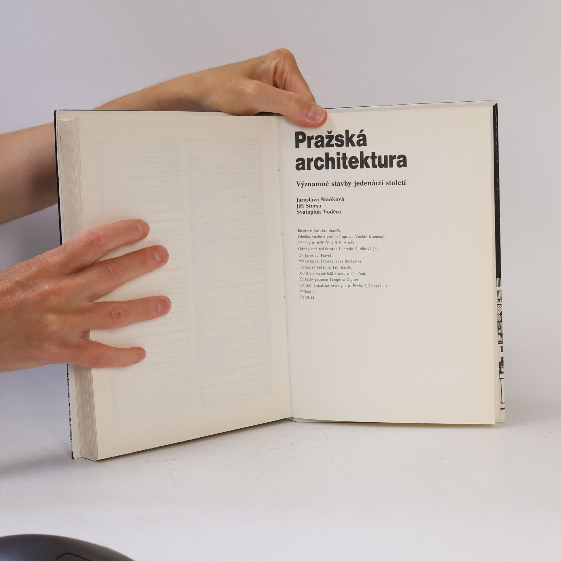 Jaroslava Staňková Pražská architektura. Významné stavby jedenácti století