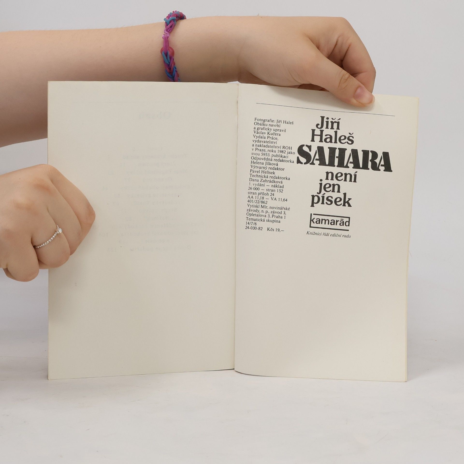 Jiří Haleš Sahara není jen písek
