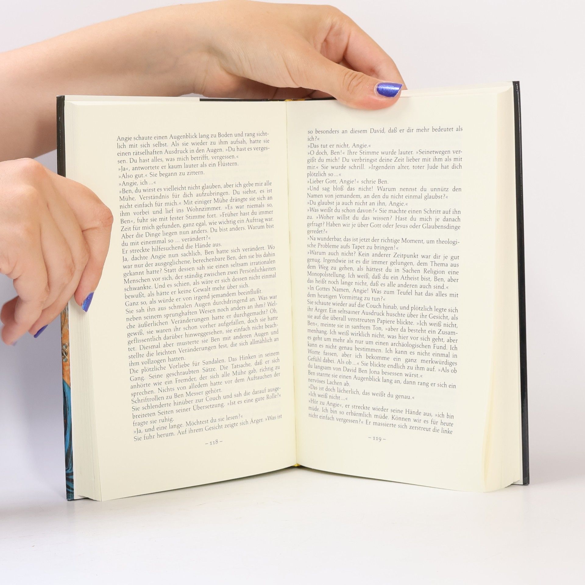 Barbara Wood Der Fluch der Schriftrollen
