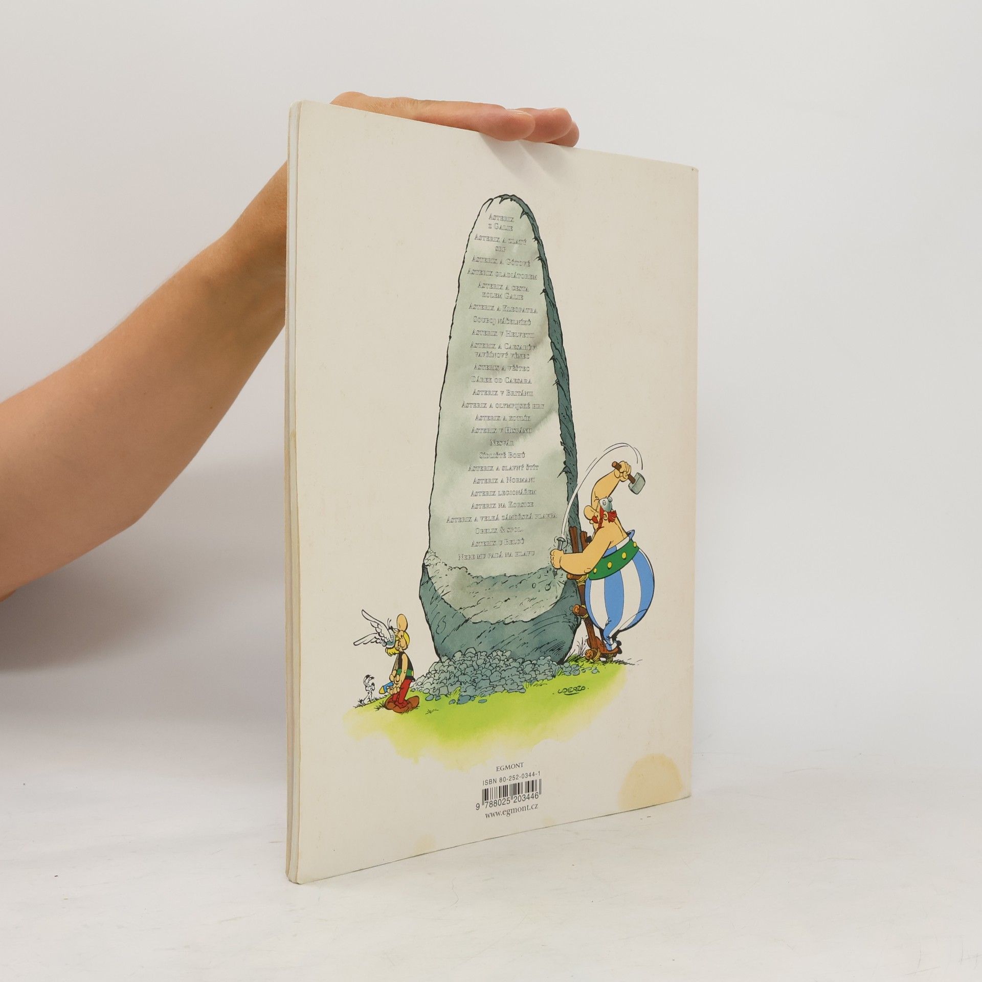 René Goscinny Asterix a slavný štít