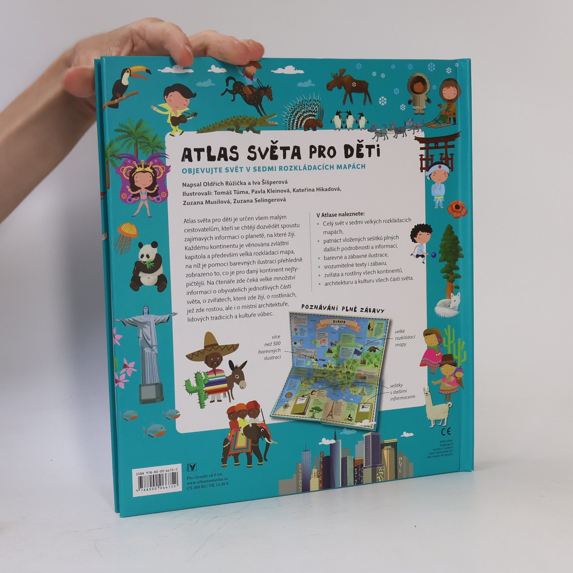 Oldřich Růžička Atlas světa pro děti