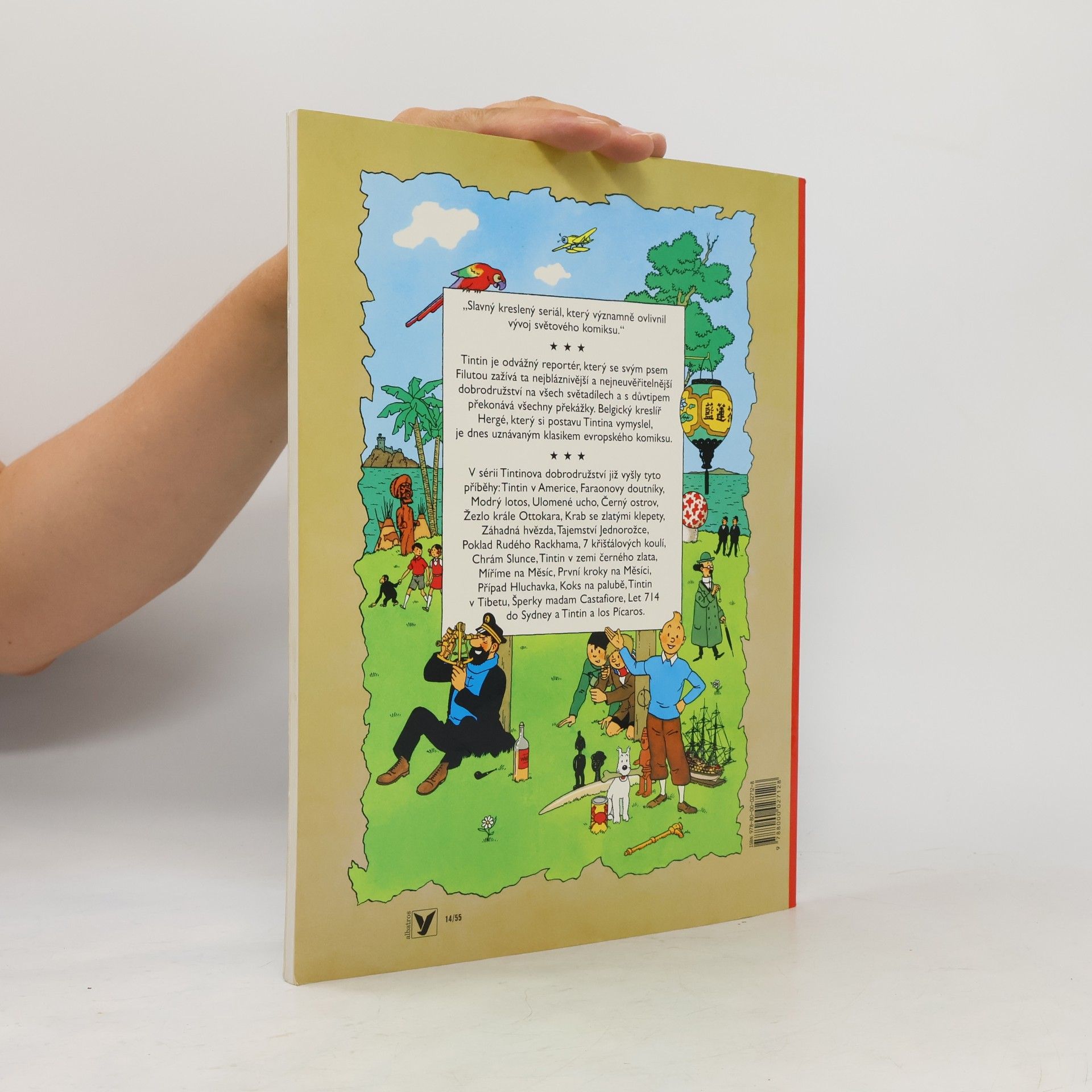 Hergé Tintin v Kongu
