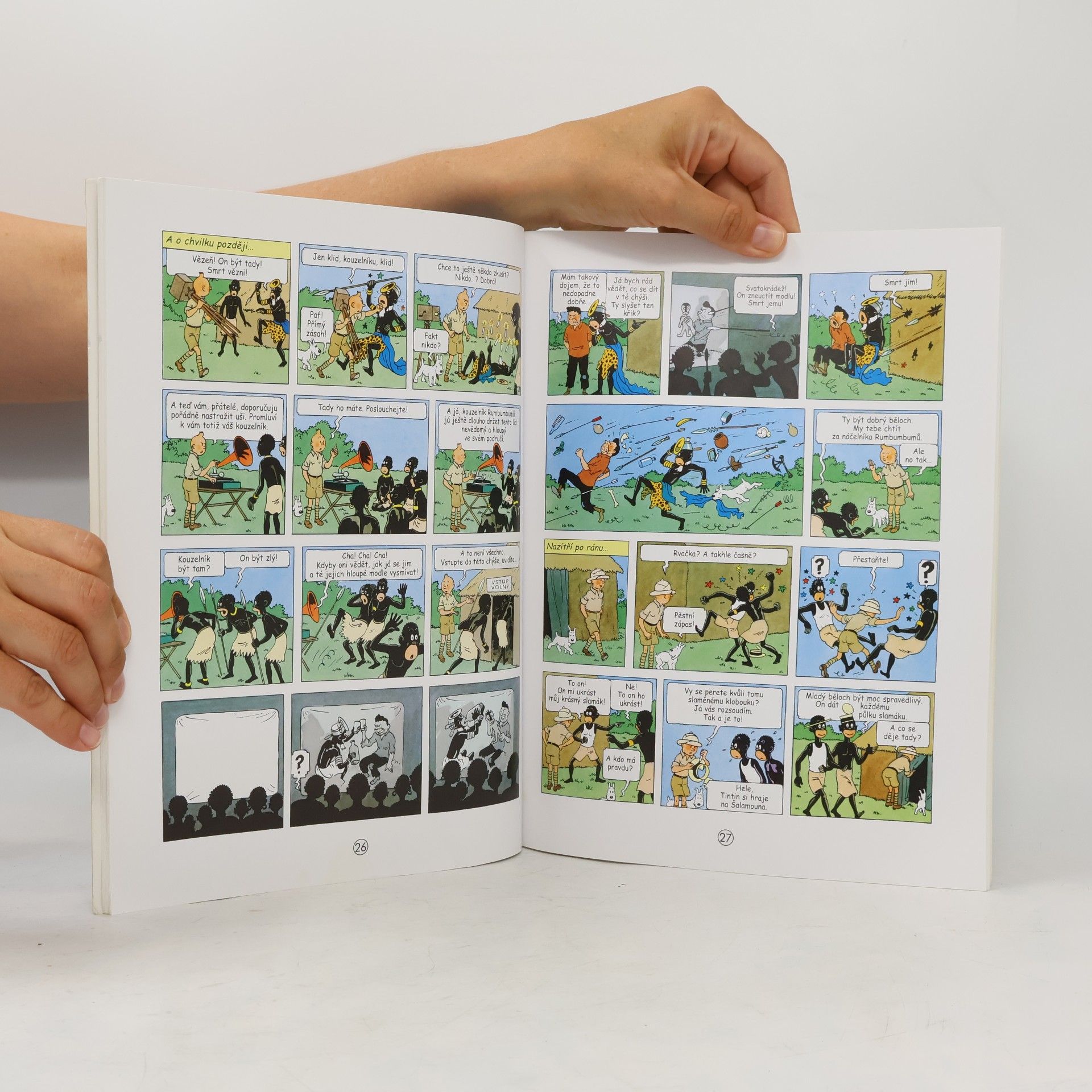 Hergé Tintin v Kongu