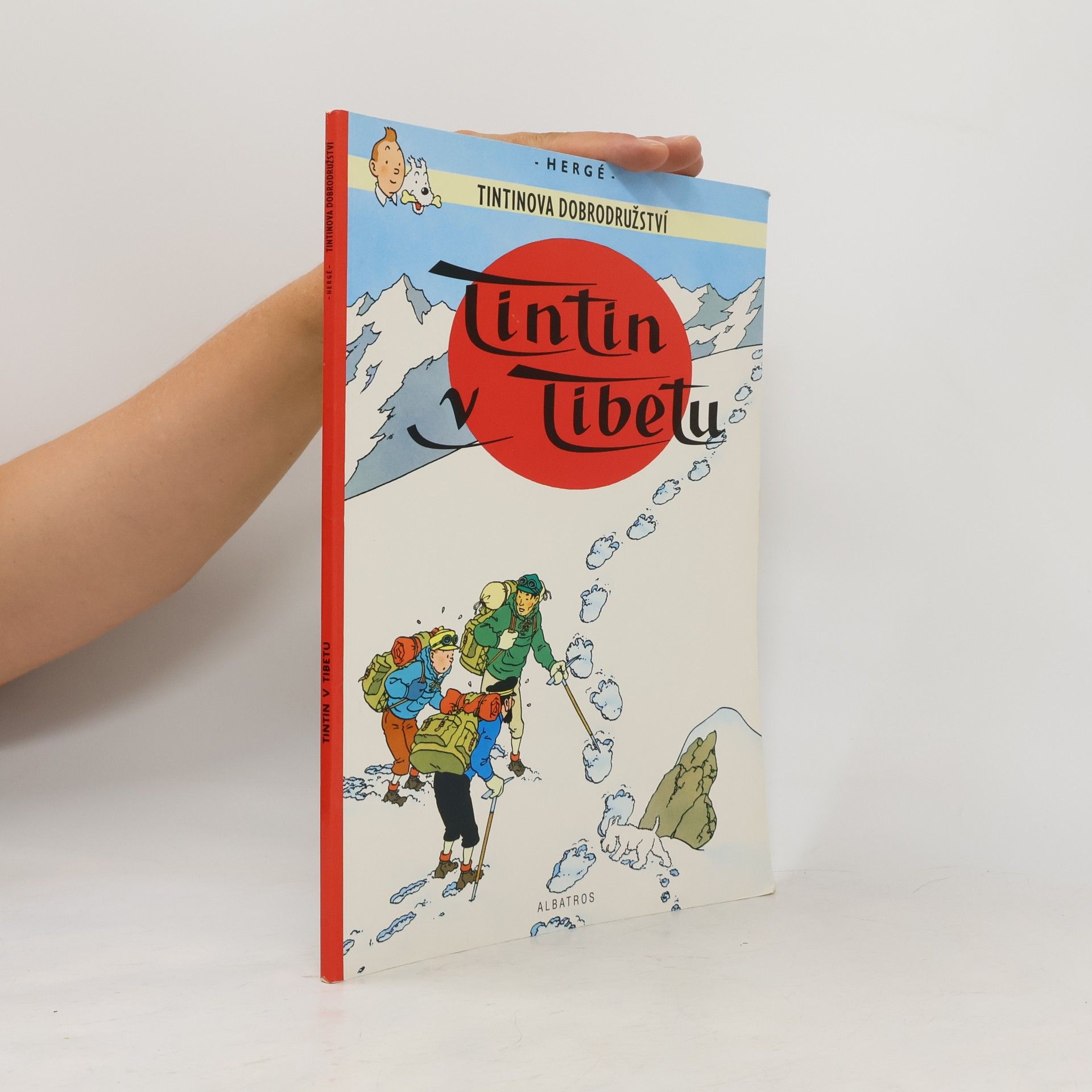 Hergé Tintin v Tibetu
