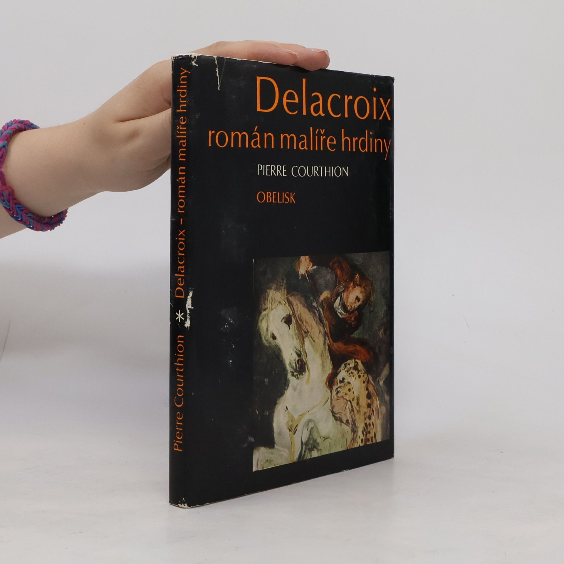 Pierre Courthion Delacroix. Román malíře hrdiny