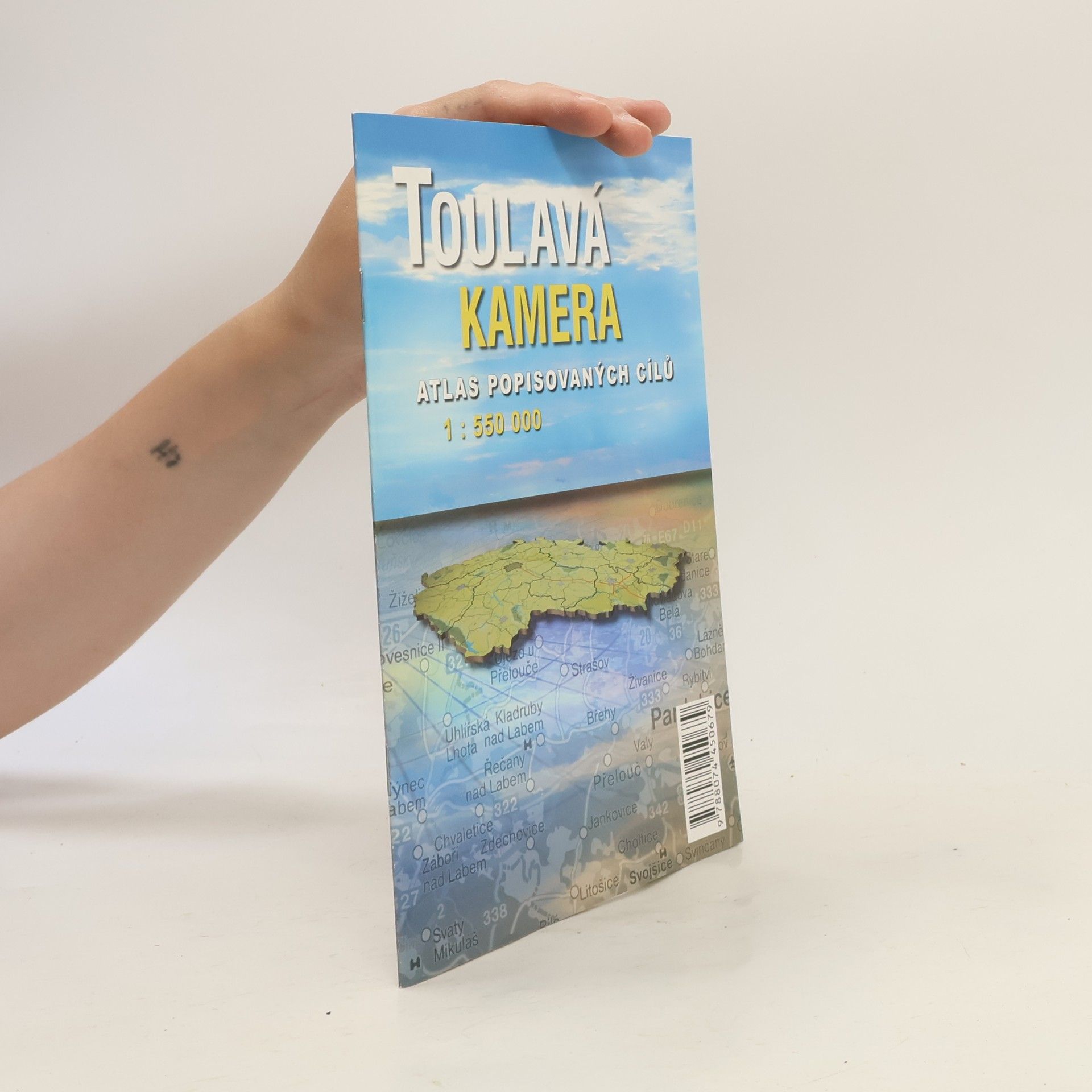 Collectif d'auteurs Toulavá kamera. Atlas popisovaných cílů 1 : 550000