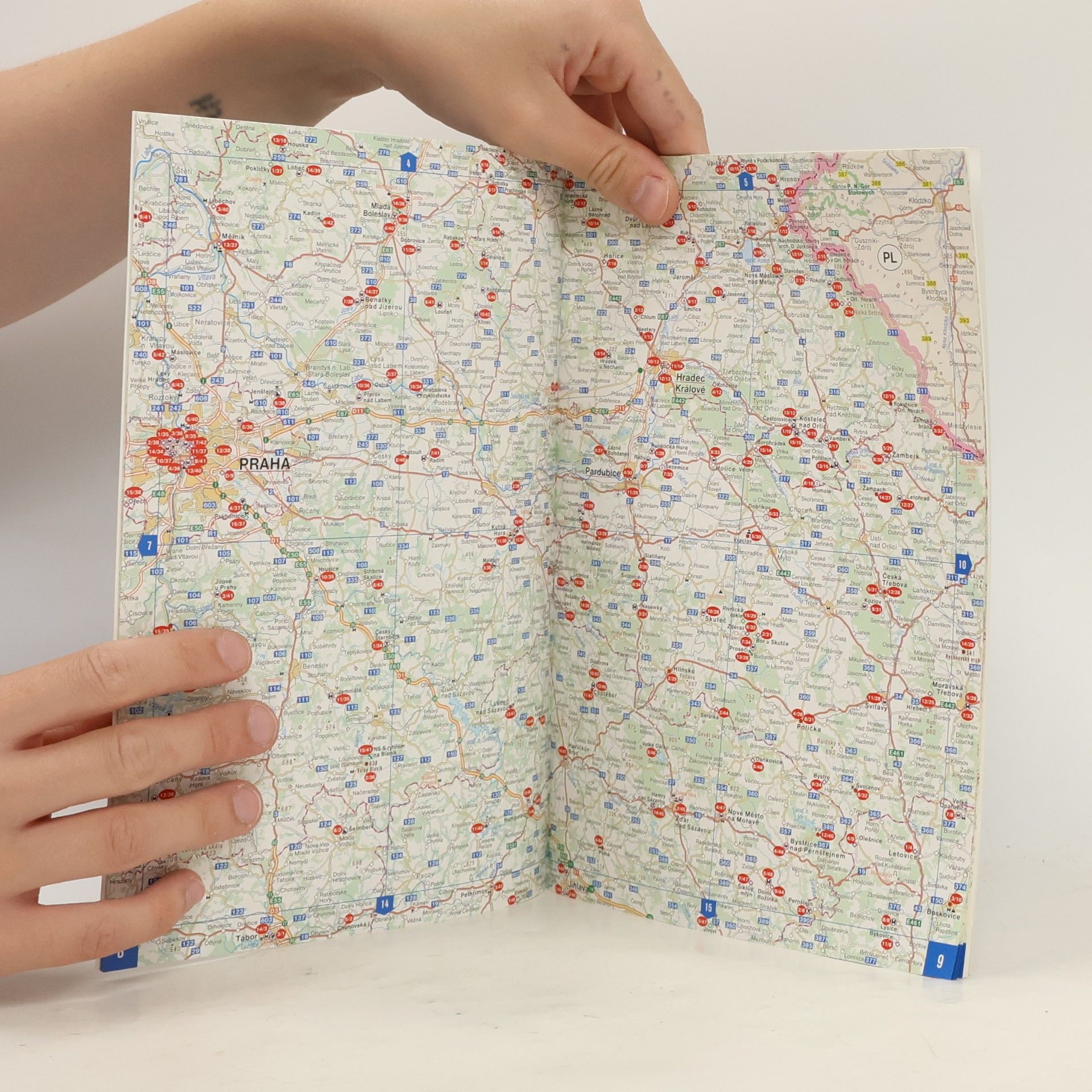 Collectif d'auteurs Toulavá kamera. Atlas popisovaných cílů 1 : 550000