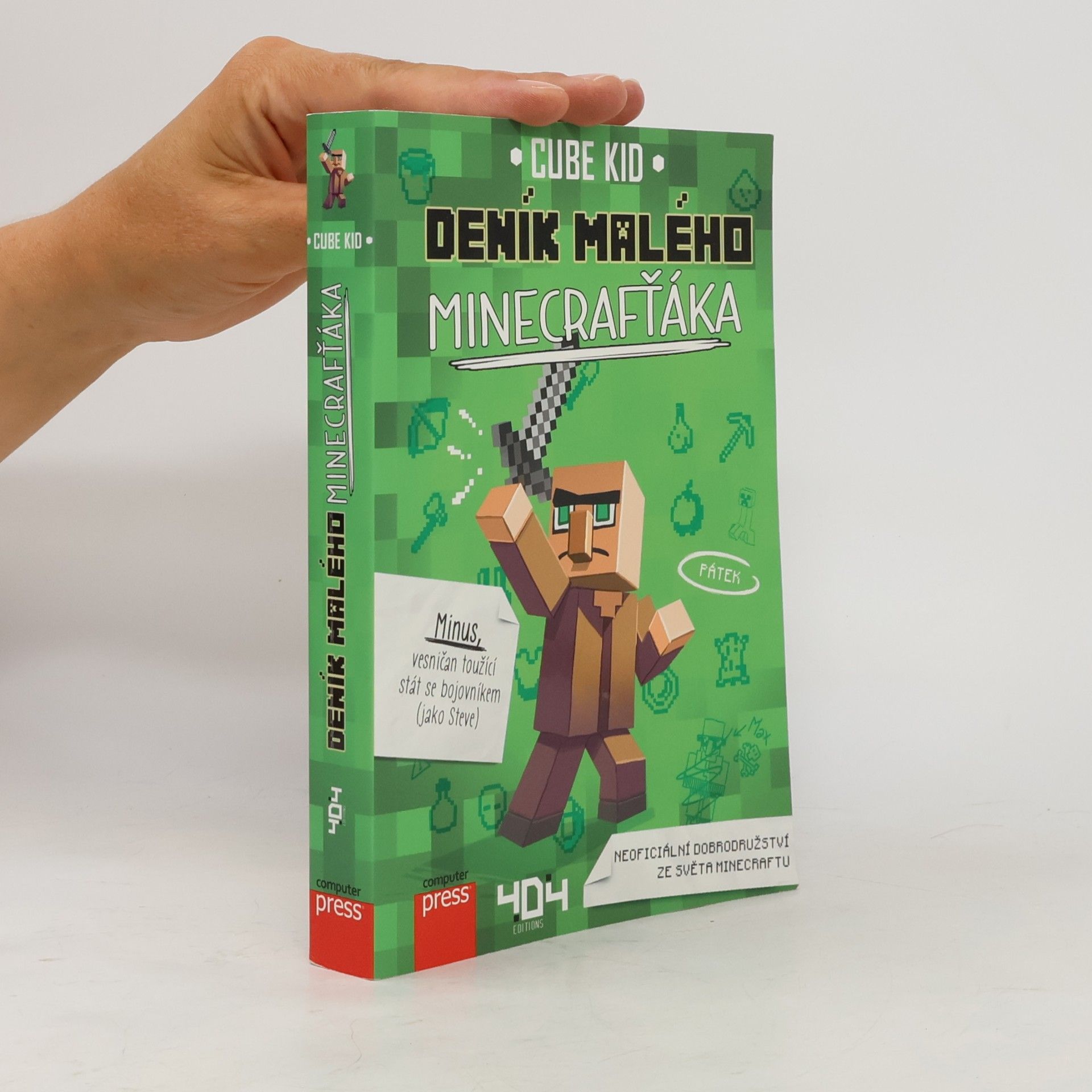 Cube Kid Deník malého Minecrafťáka